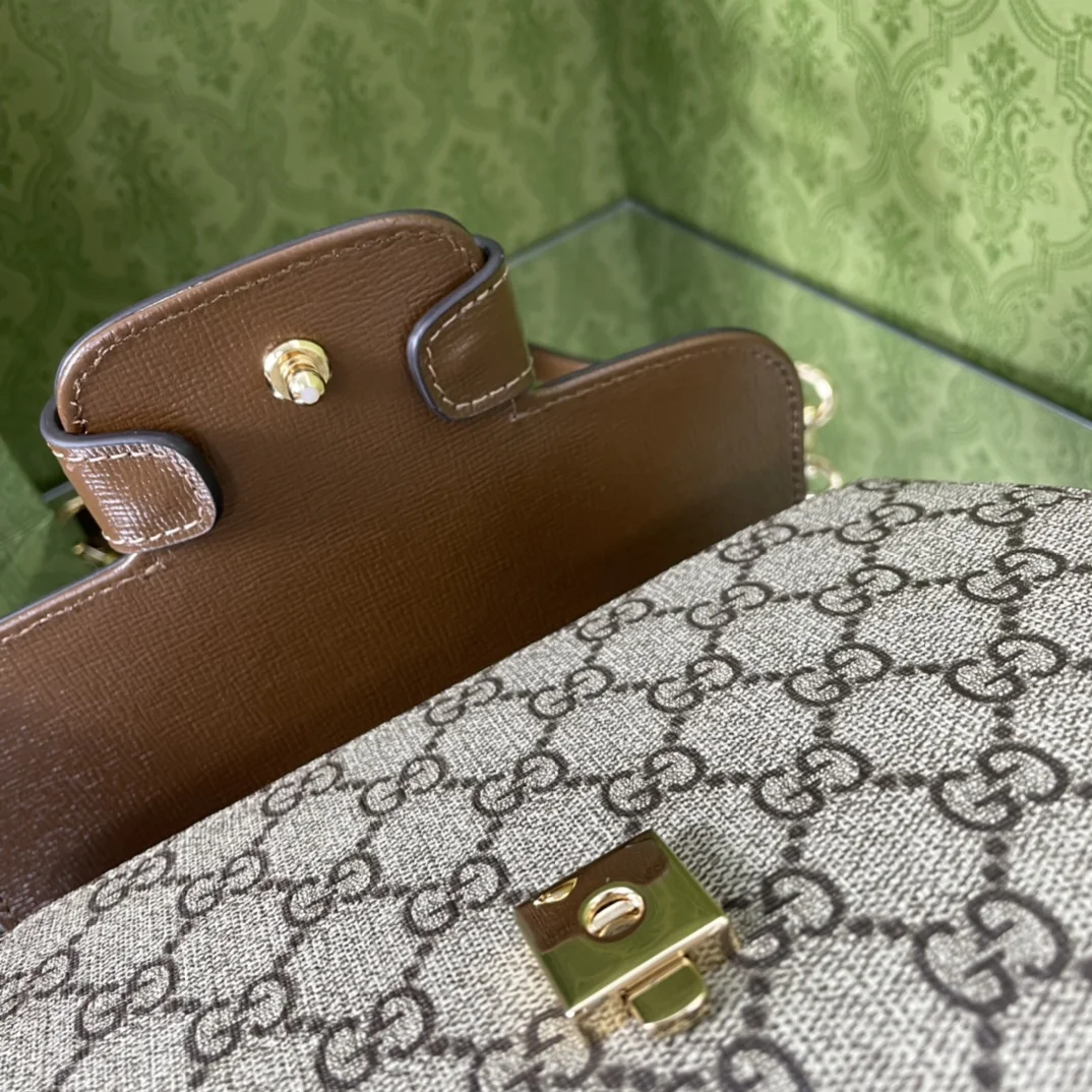 Gucci Horsebit 1955 Shoulder Bag 703848 22x16x10.5cm - image5