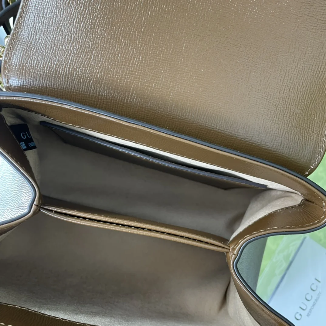 Gucci Horsebit 1955 Shoulder Bag 703848 22x16x10.5cm - image8