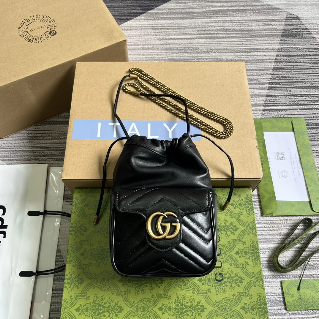 Gucci GG Marmont mini bucket bag 14.5x20x7.5 cm - description_image2