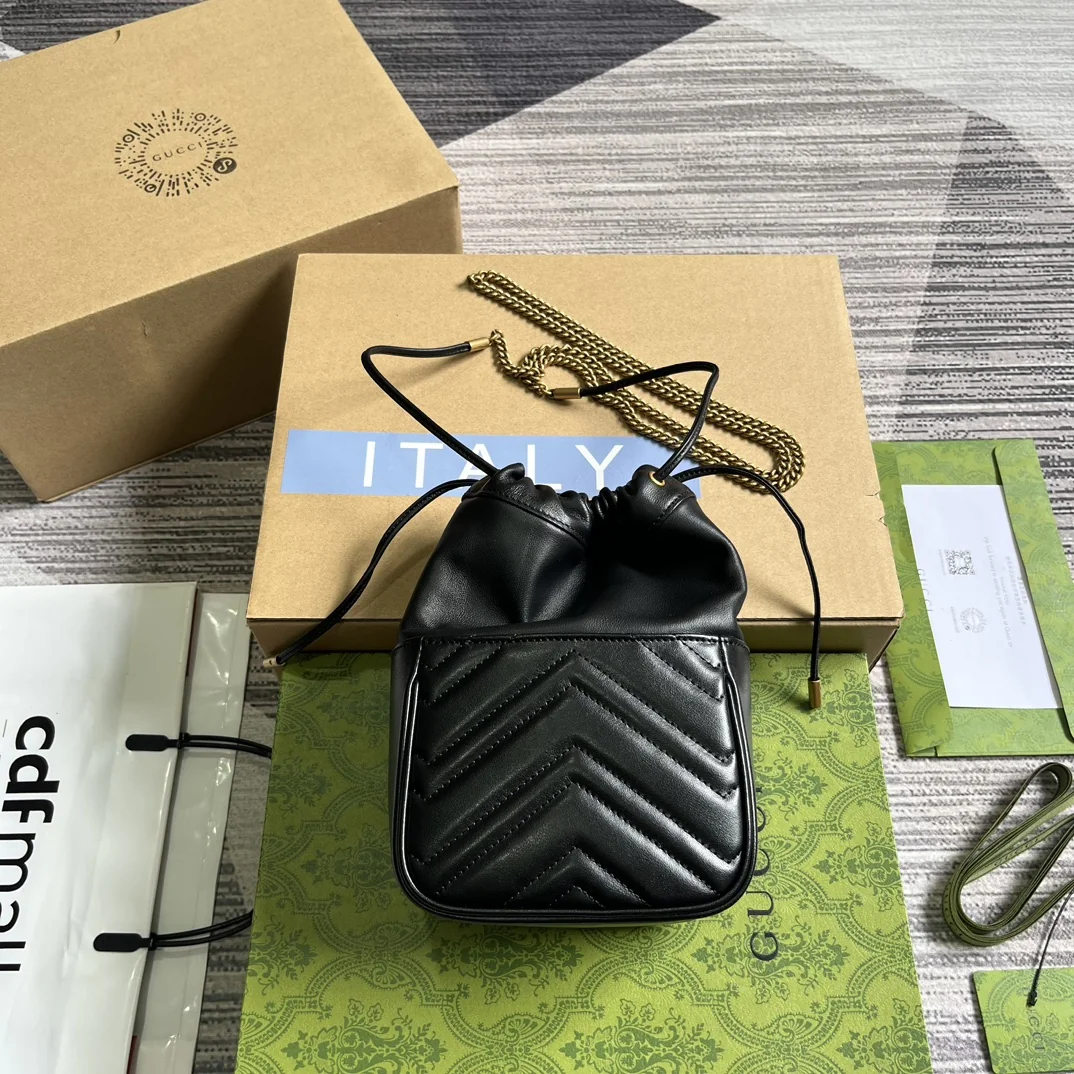 Gucci GG Marmont mini bucket bag 14.5x20x7.5 cm - description_image3