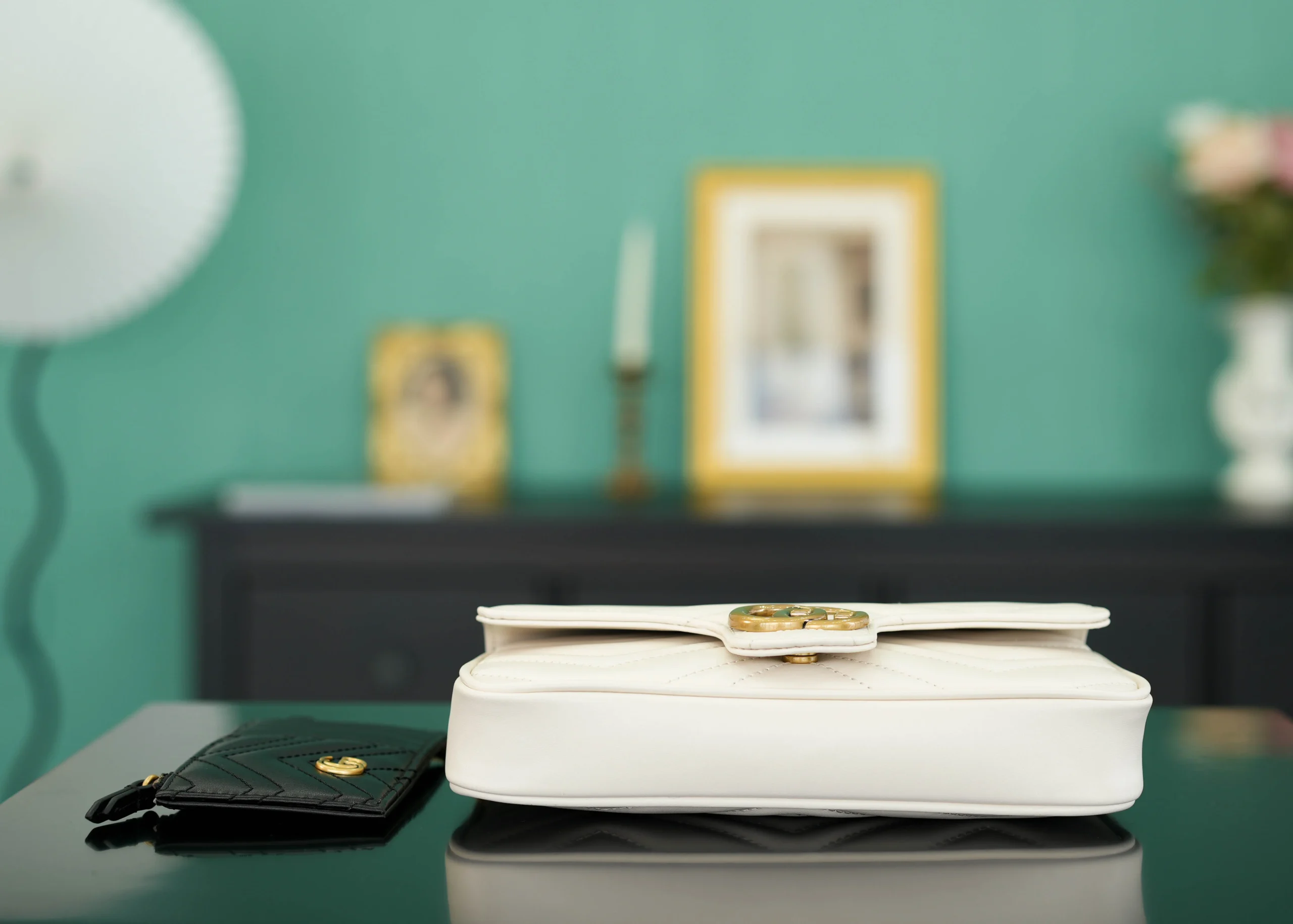 Gucci GG Marmont chain shoulder bag with card holder 751526 21x12x5 cm - description_image5