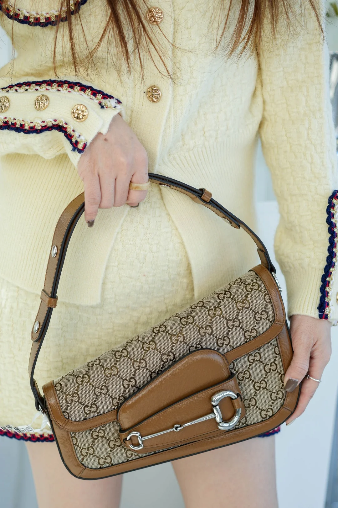 Gucci Horsebit 1955 Small Shoulder Bag - image5