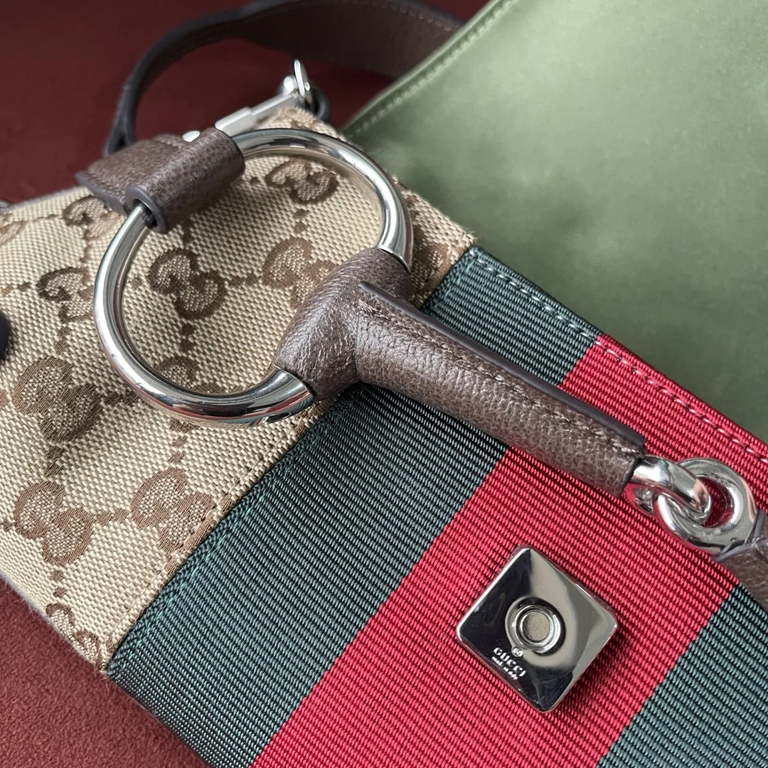 Gucci Horsebit Chain Model 764339 27/11.5/5 cm Gucci Horsebit Chain Model 764339 27/11.5/5 cm - image8