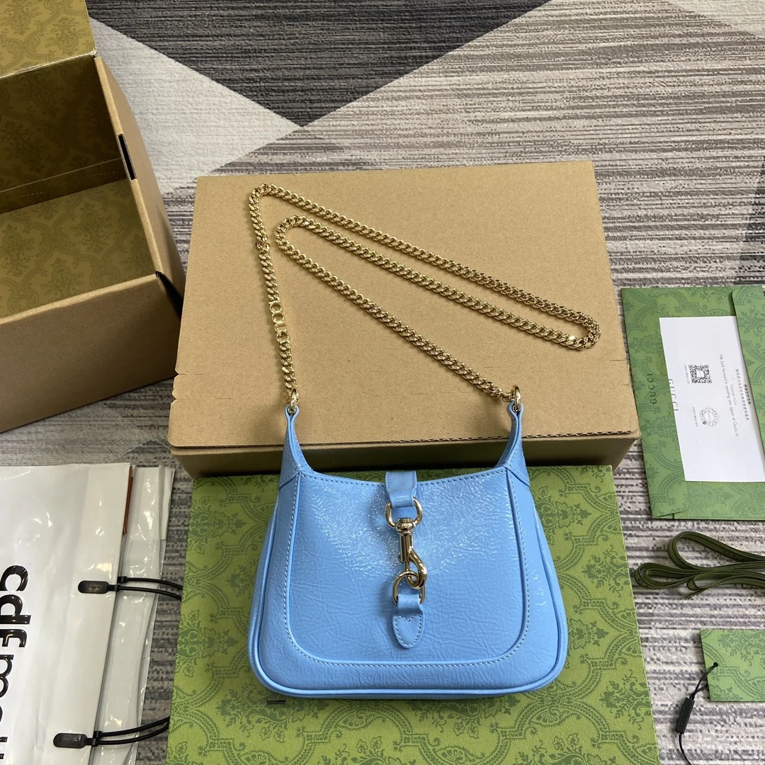 Gucci Jackie Notte Mini Shoulder Bag 19.5x18x3.5 cm - image1