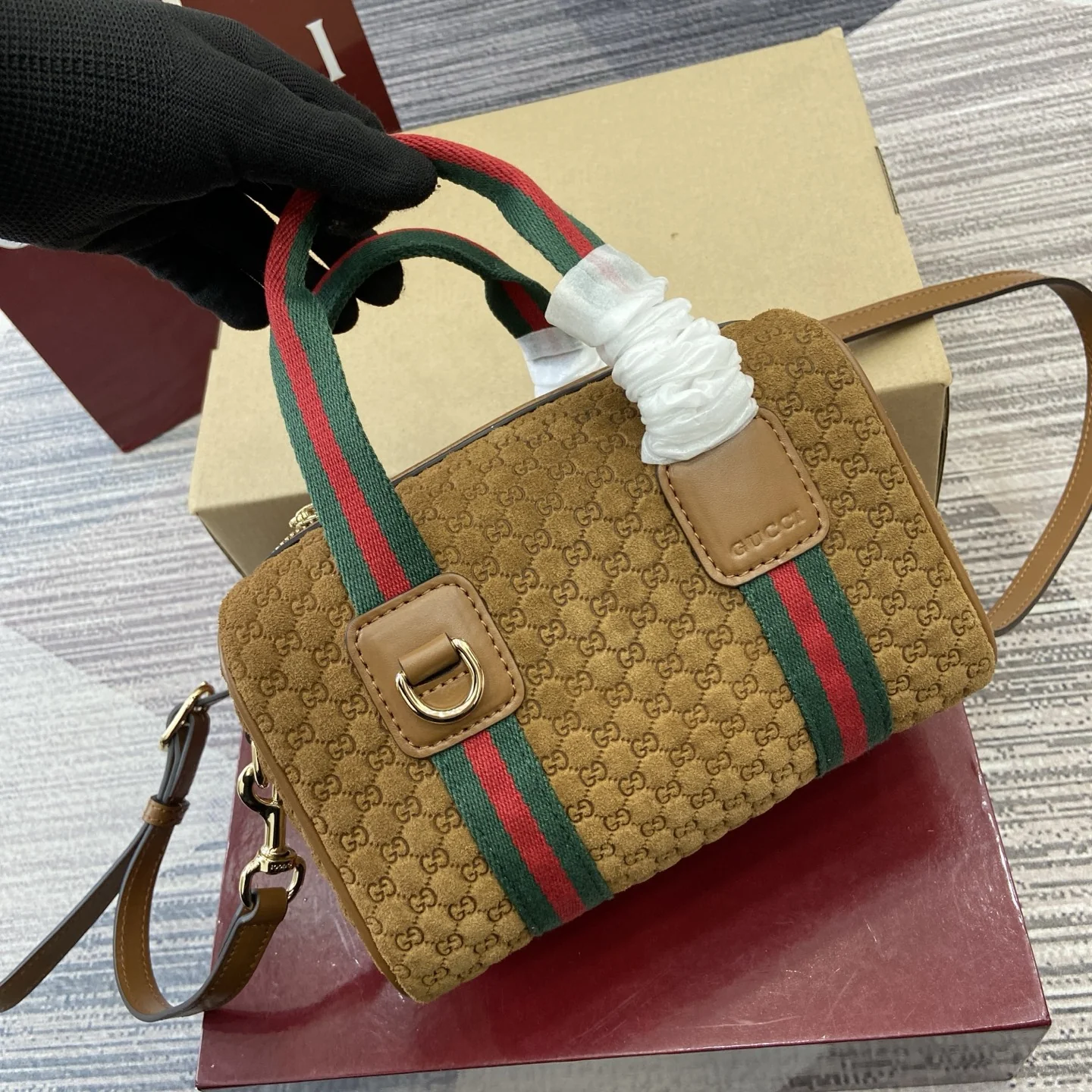 Gucci GG Marmont Top Handle Bag Model 795199 Small Gucci GG Marmont Top Handle Bag Model 795199 Small - description_image9