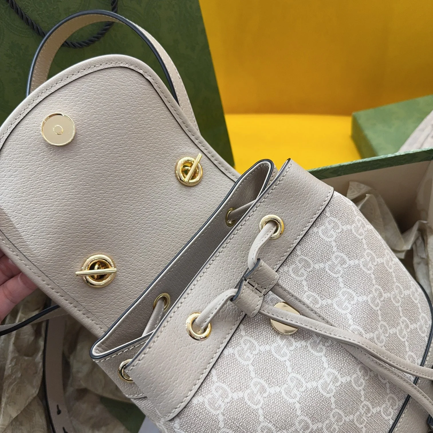 Gucci Ophidia Mini Backpack 795221 20.5x19.5x12 cm - image8