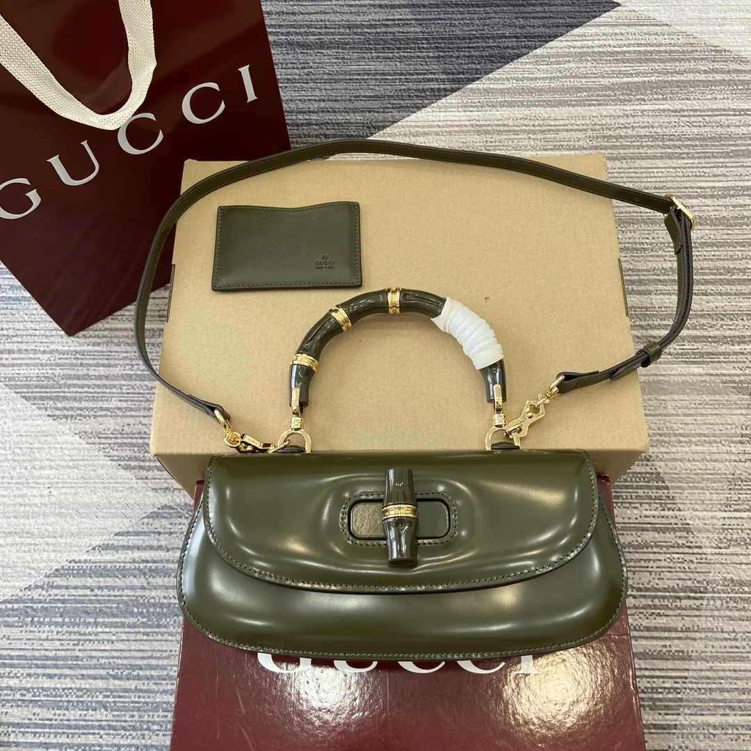 Gucci Bamboo Diva Small Top Handle Bag 26.6 x 13 x 8 cm - image2