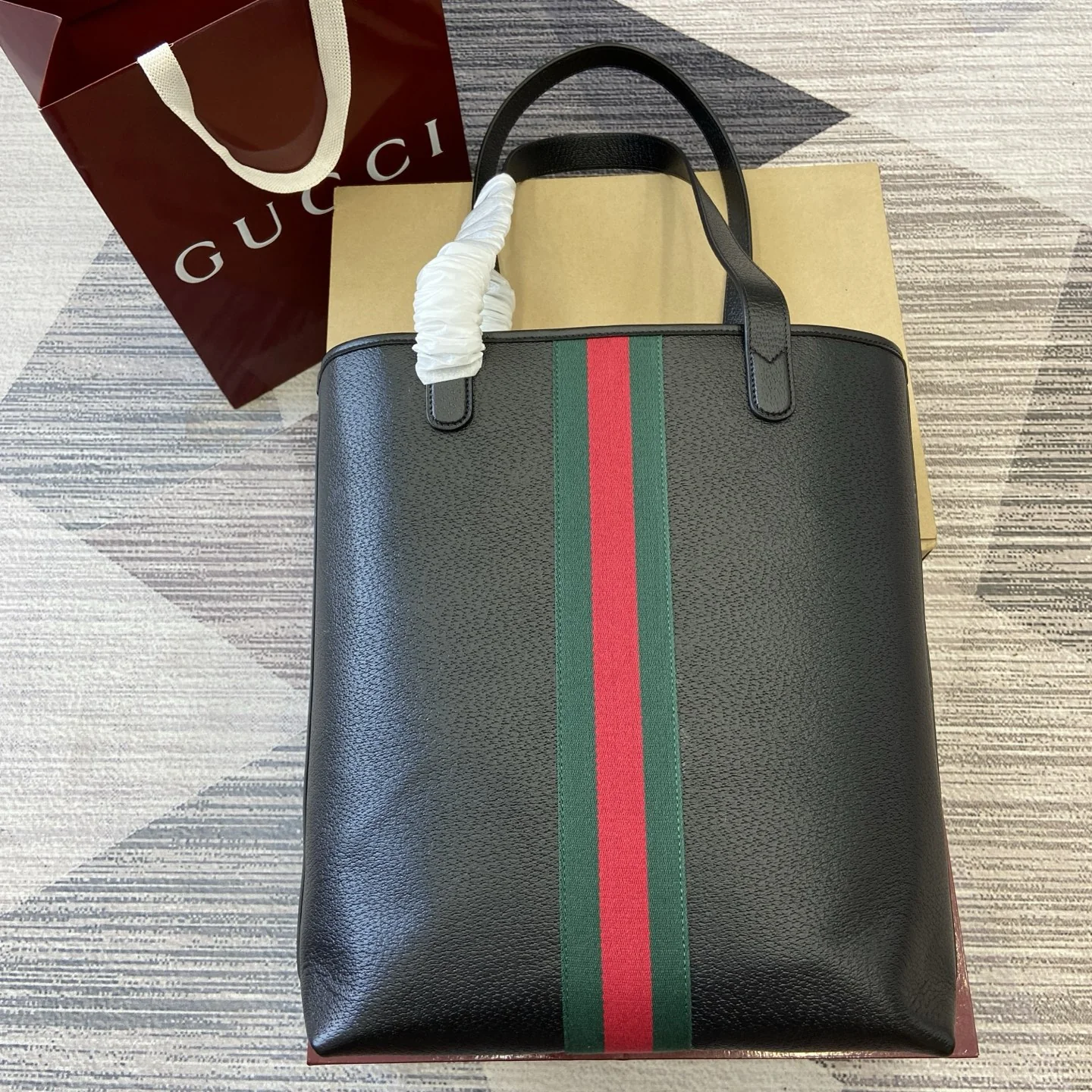 Gucci Ophidia GG Coated Canvas Double G Tote 30cm x 36cm x 12.5cm - image3