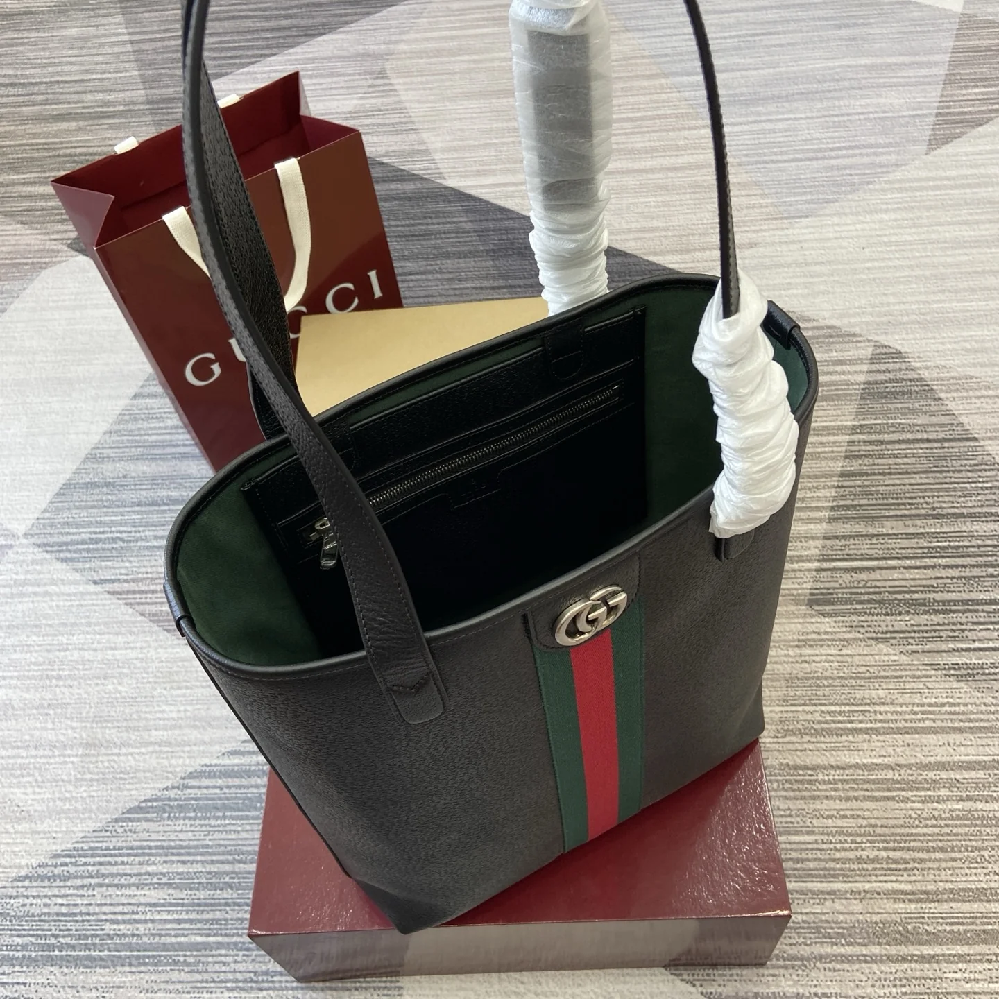 Gucci Ophidia GG Coated Canvas Double G Tote 30cm x 36cm x 12.5cm - image6