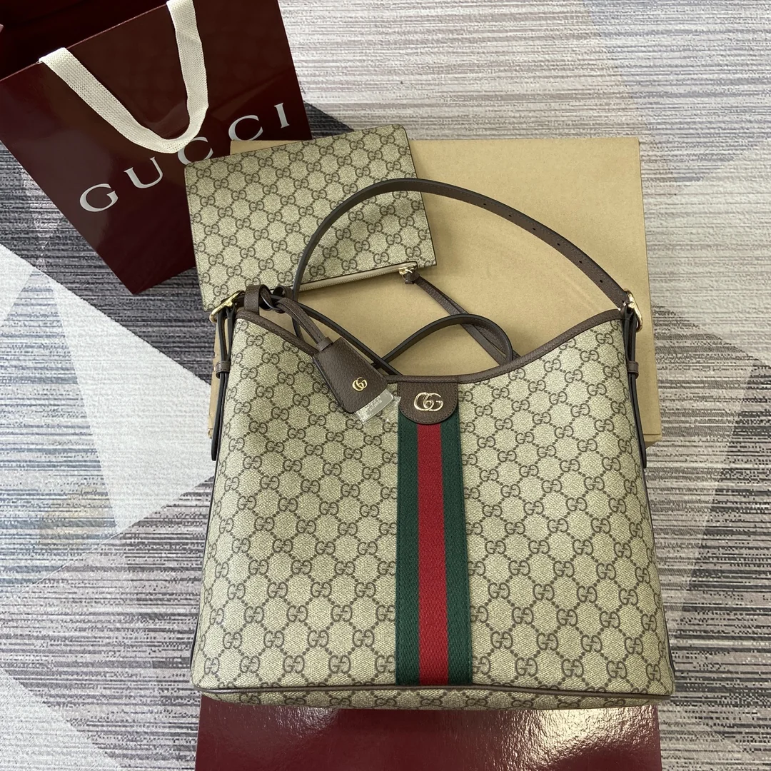 Gucci Ophidia Soft-Structured Shoulder Bag 33.5x16x30 cm - image1