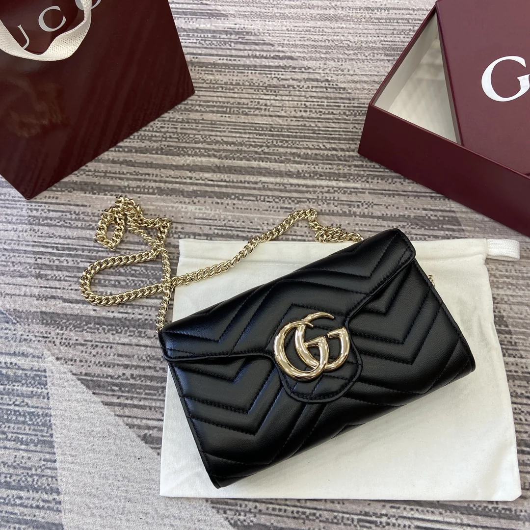 Gucci GG Marmont Chain Wallet 20cm x 12cm x 4cm - description_image6