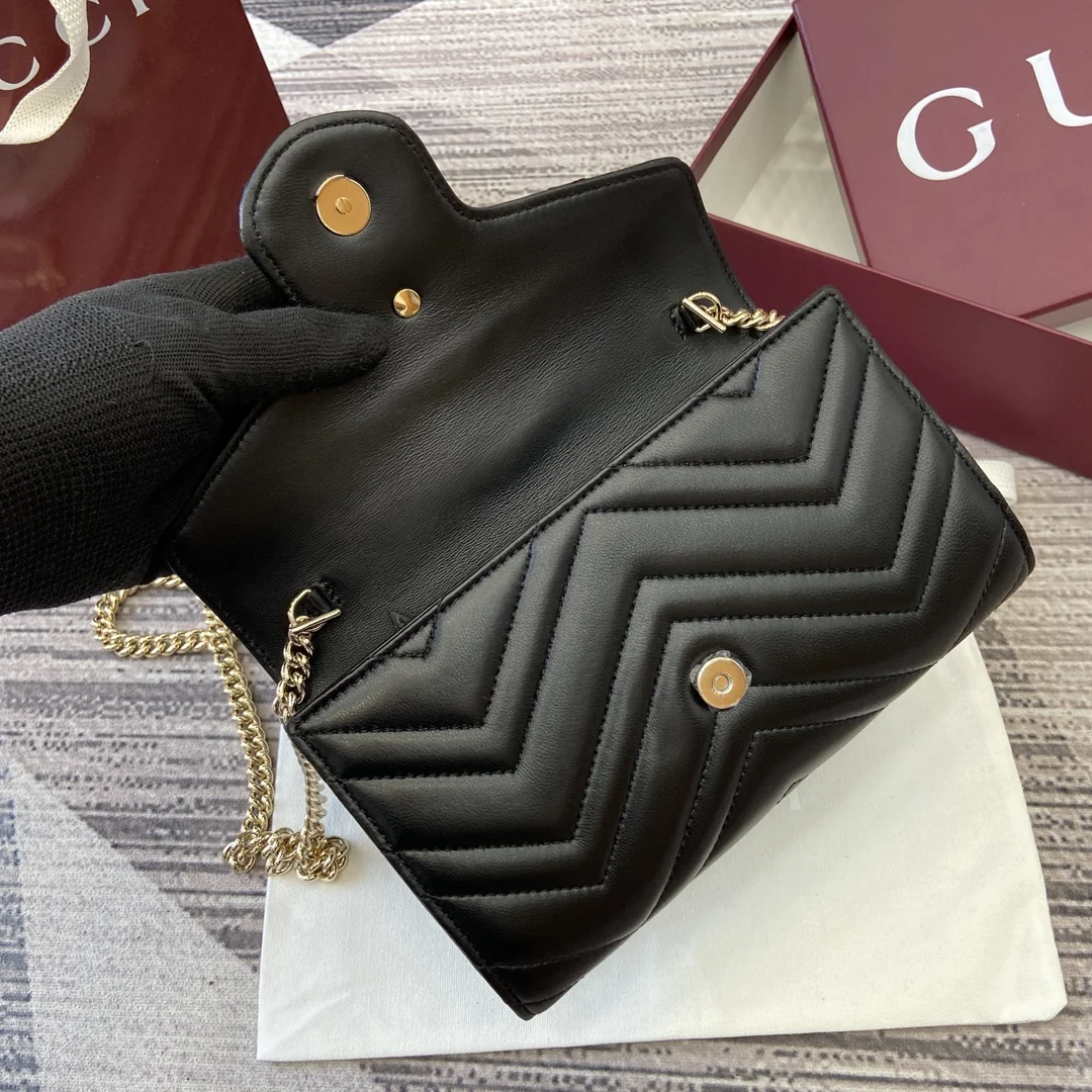 Gucci GG Marmont Chain Wallet 20cm x 12cm x 4cm - description_image8