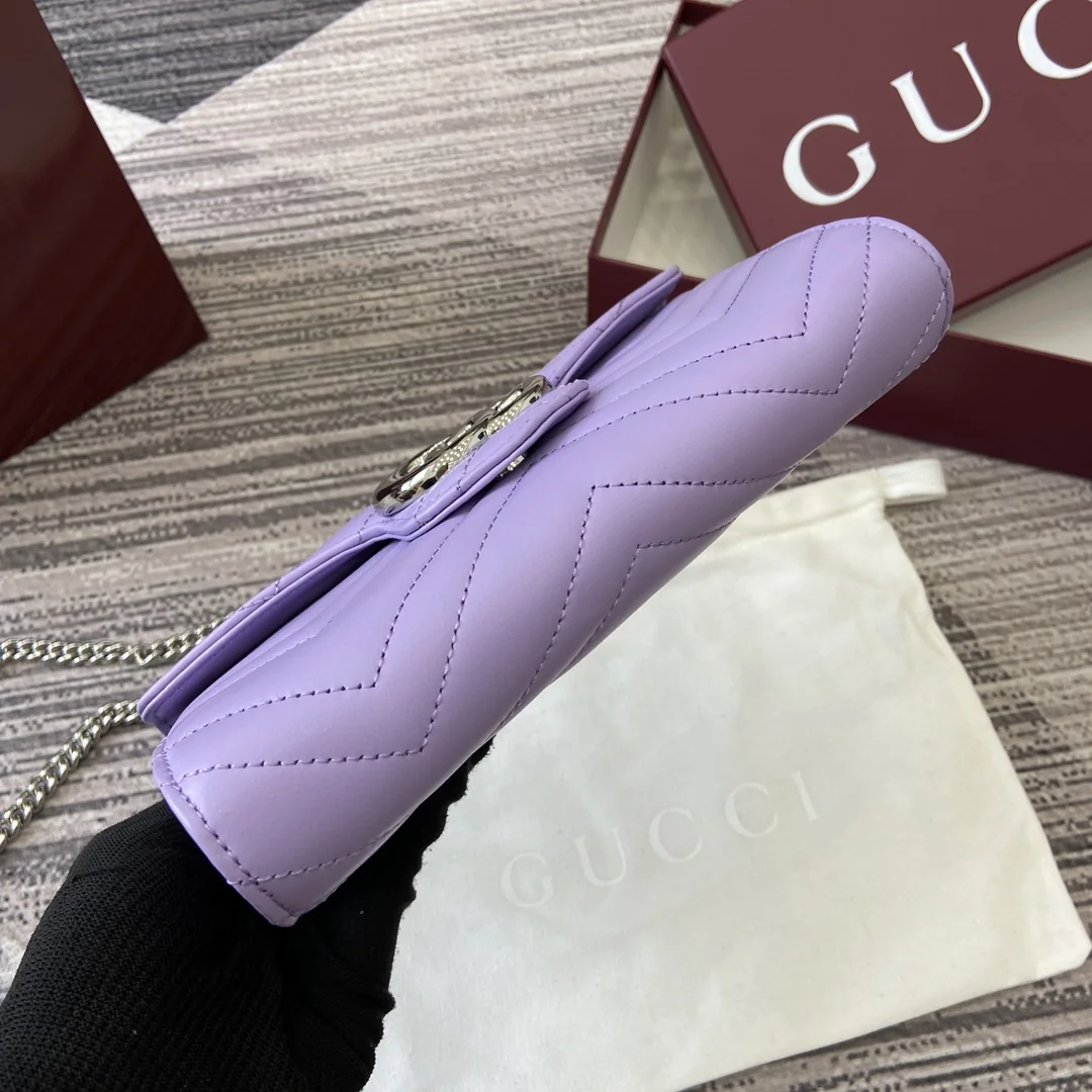 Gucci GG Marmont Chain Wallet 20cm x 12cm x 4cm - description_image4
