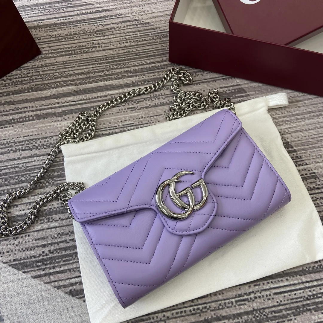 Gucci GG Marmont Chain Wallet 20cm x 12cm x 4cm - description_image7