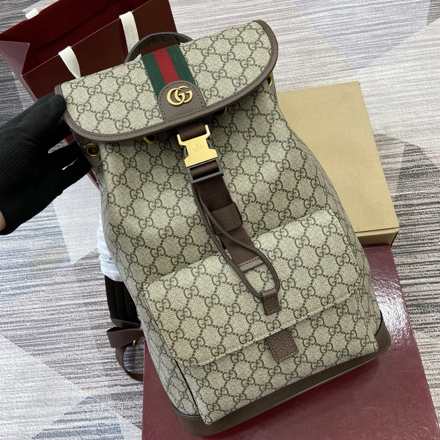 Gucci Ophidia Backpack 28 x 40 x 12 cm - image1