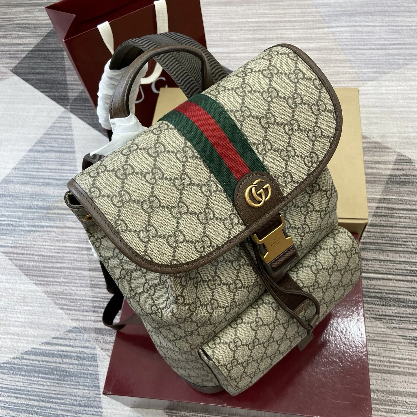 Gucci Ophidia Backpack 28 x 40 x 12 cm - image4
