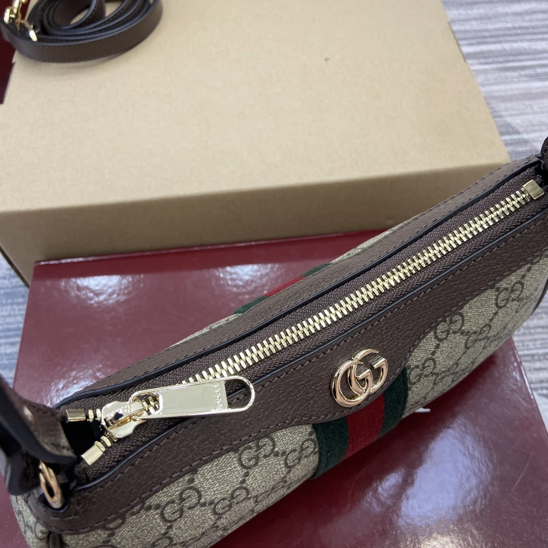 Gucci Ophidia Soft Textured Shoulder Bag 26cm x 15cm x 6.5cm - image5