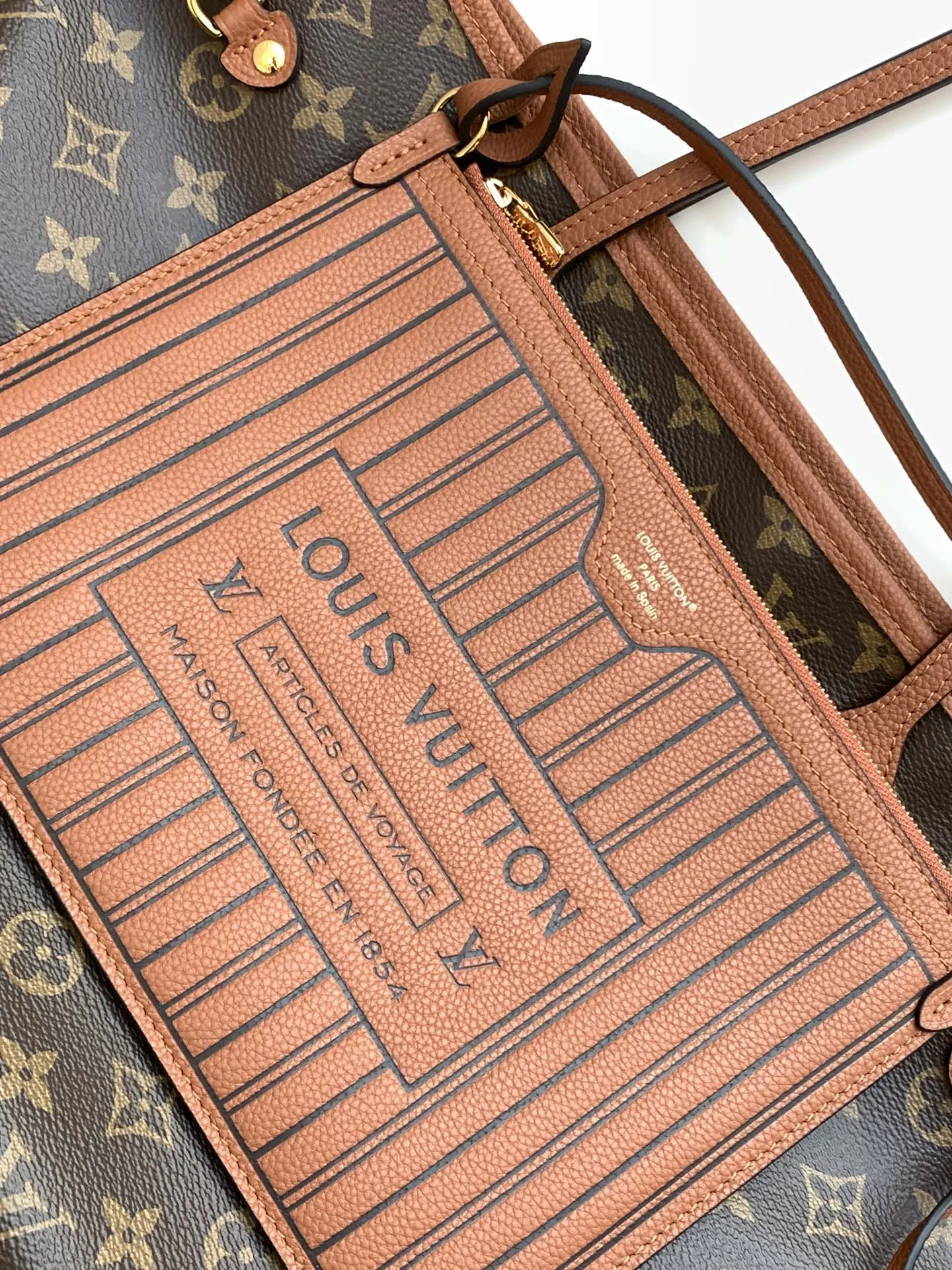 Louisvuitton Neverfull Inside Out Medium Handbag 31.0 x 28.0 x 14.0 cm Louisvuitton Neverfull Inside Out Medium Handbag 31.0 x 28.0 x 14.0 cm - description_image9