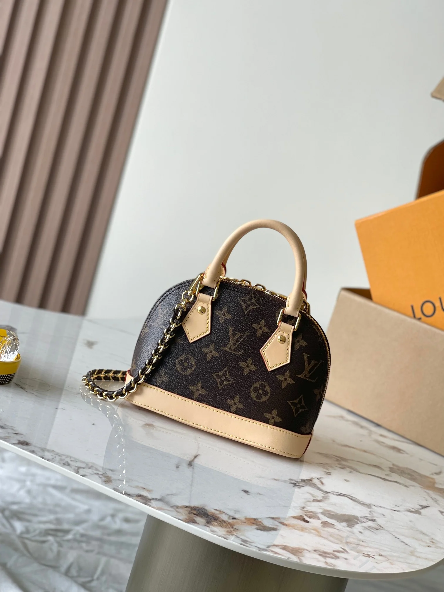 Louis Vuitton Speedy M14933 Brown 8cm - image3