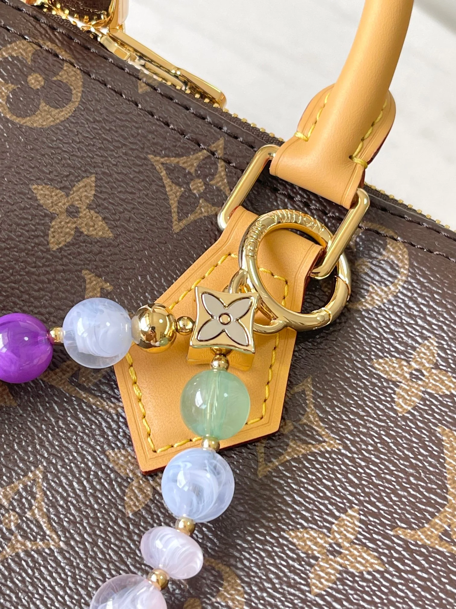 Louisvuitton Speedy Soft 30 Lucky Handbag M15107 Monogram 30x21x17 cm - description_image5