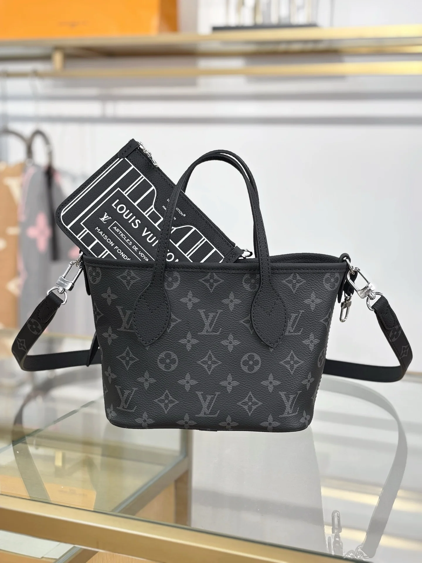 Louisvuitton Neverfull Inside Out BB Handbag M15210 24x14x9 cm - description_image2