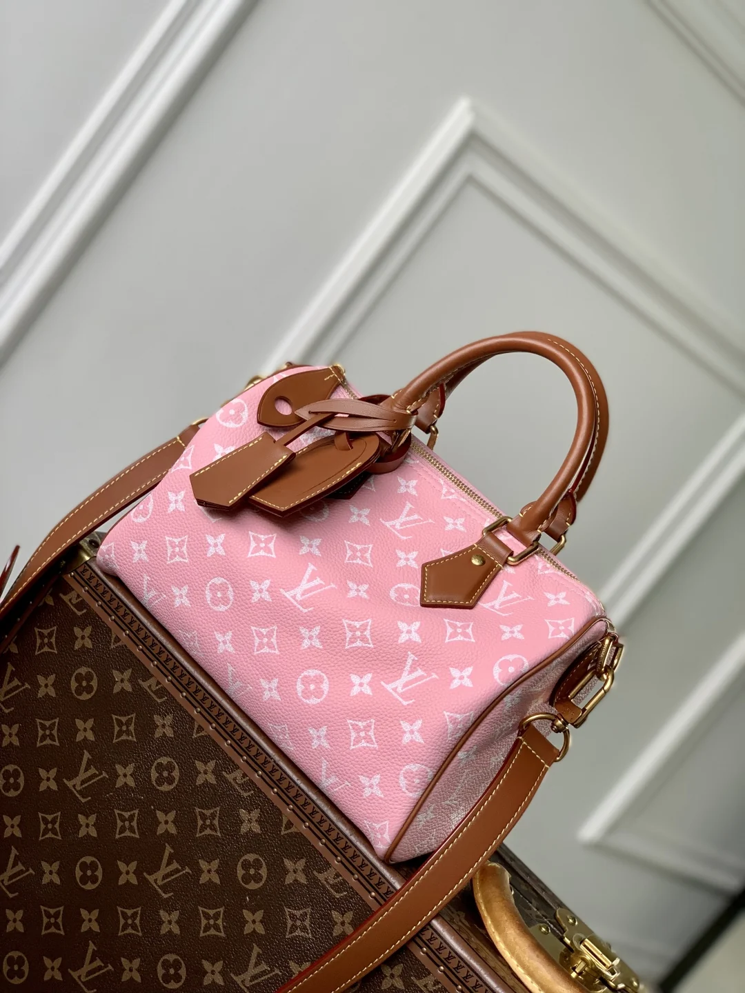 Louisvuitton Speedy Bandoulière Monogram Leather 25 x 15 x 15 cm - description_image1