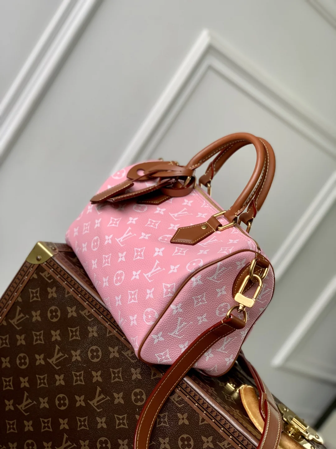 Louisvuitton Speedy Bandoulière Monogram Leather 25 x 15 x 15 cm - description_image2