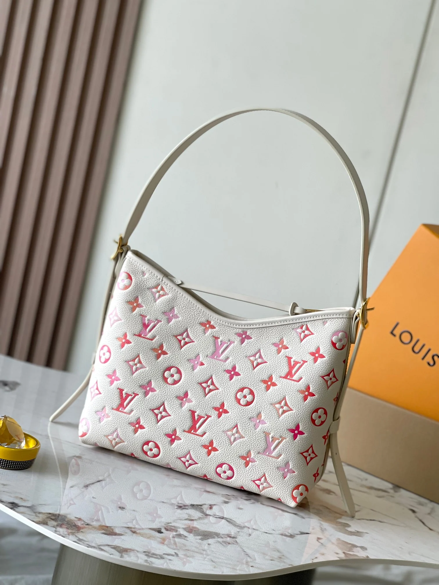 Louisvuitton Carryall Small Handbag Monogram Empreinte Embossed Leather M24652 29x24x12cm - description_image3