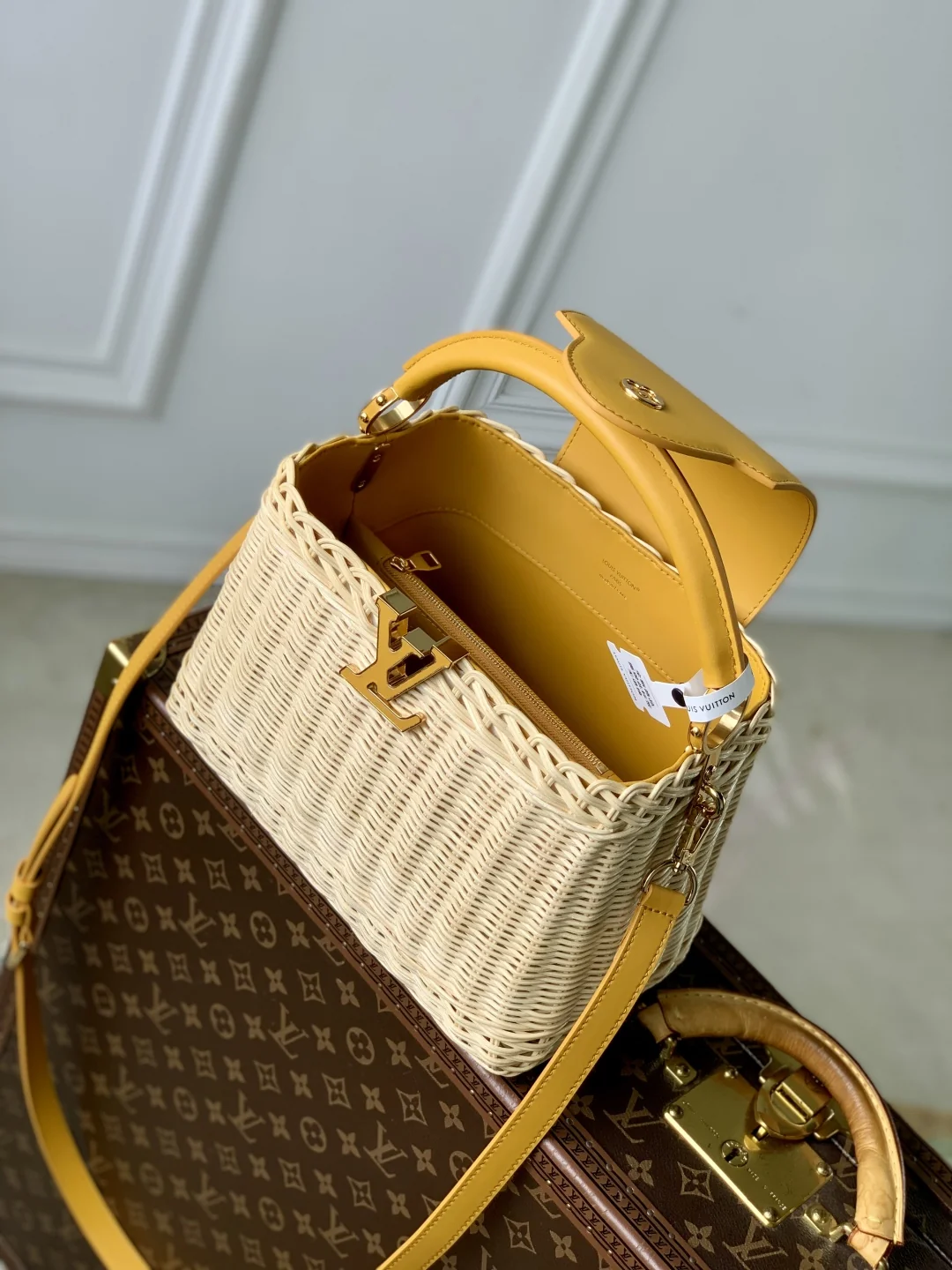 Louis Vuitton Capucines M24976 Yellow - image9
