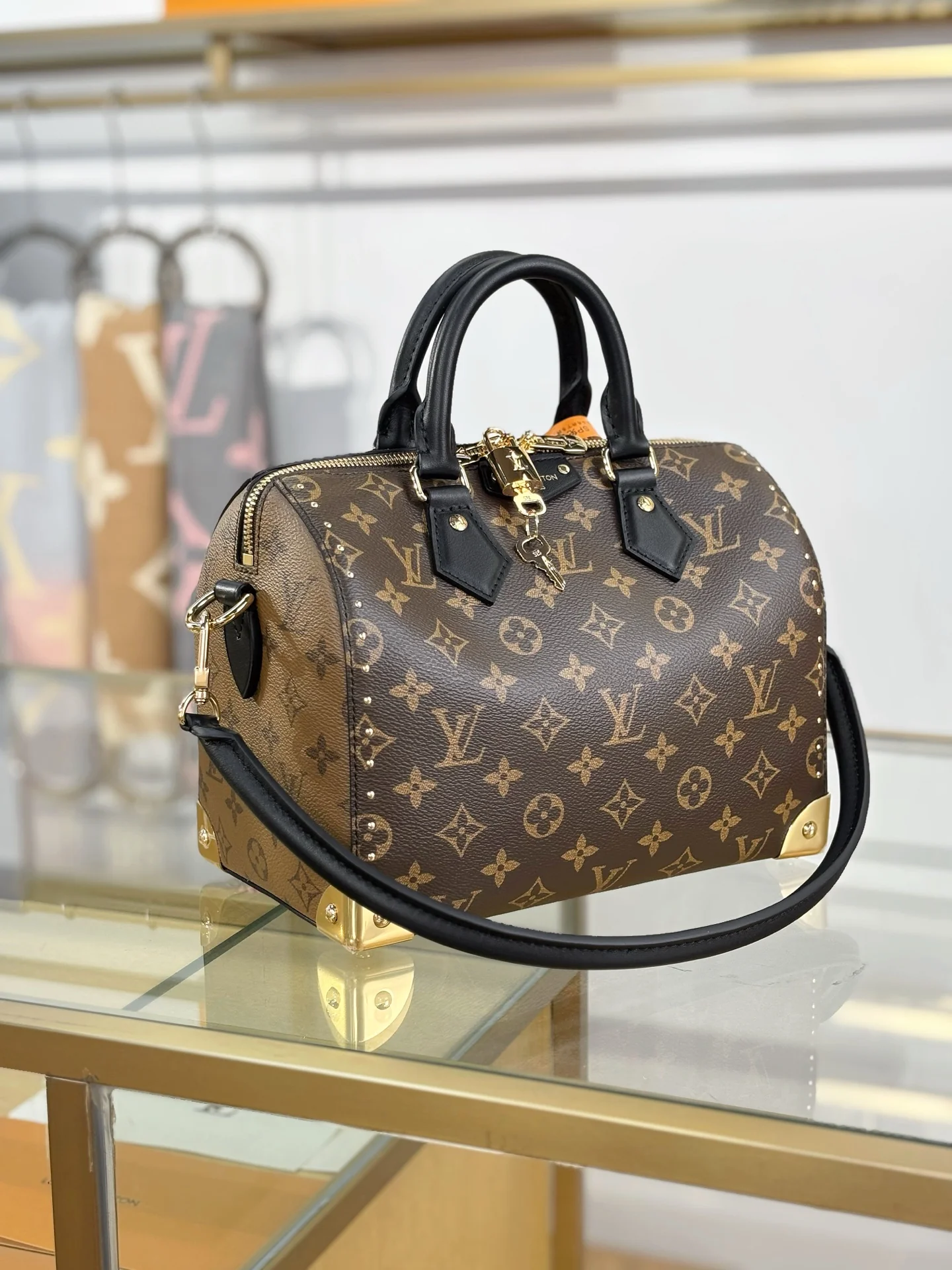Louisvuitton Speedy Trunk 25 Handbag M26181 27x20x15 cm - description_image3