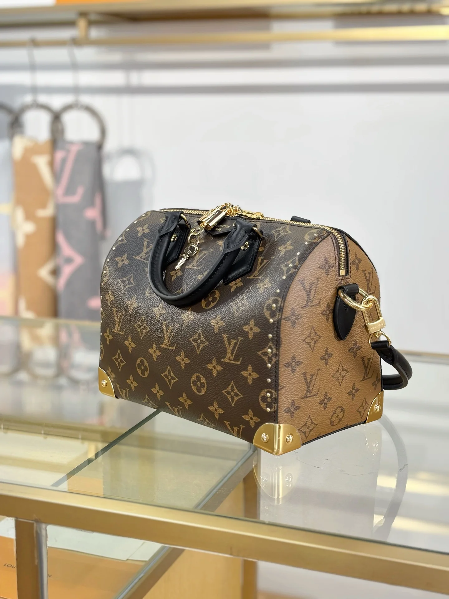 Louisvuitton Speedy Trunk 25 Handbag M26181 27x20x15 cm - description_image4