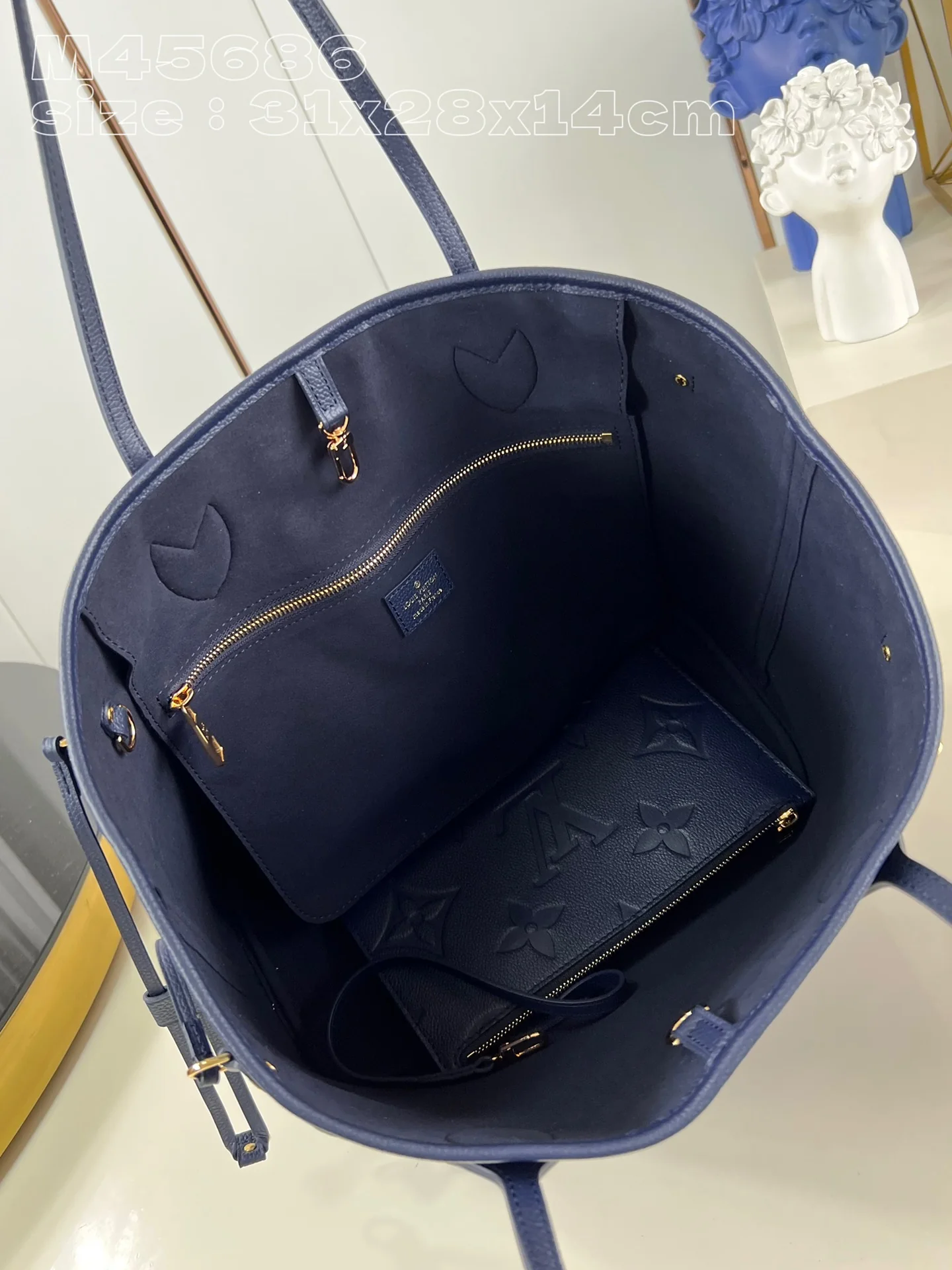 Louisvuitton Neverfull Medium Tote M45686 31 x 28 x 14 cm - description_image7