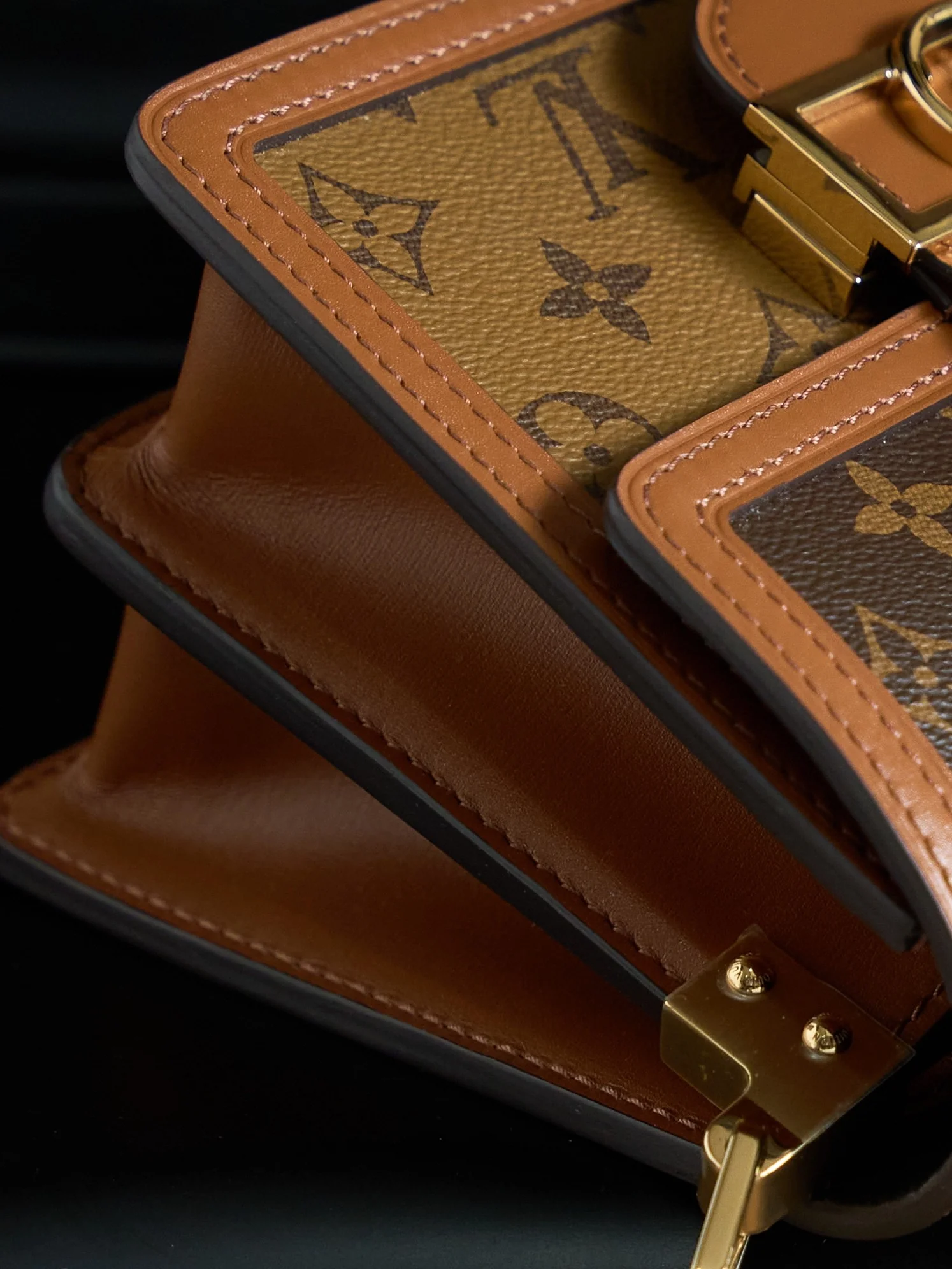 Louis Vuitton Dauphine M45959 Gold 20cm 20x15x9 cm - image7