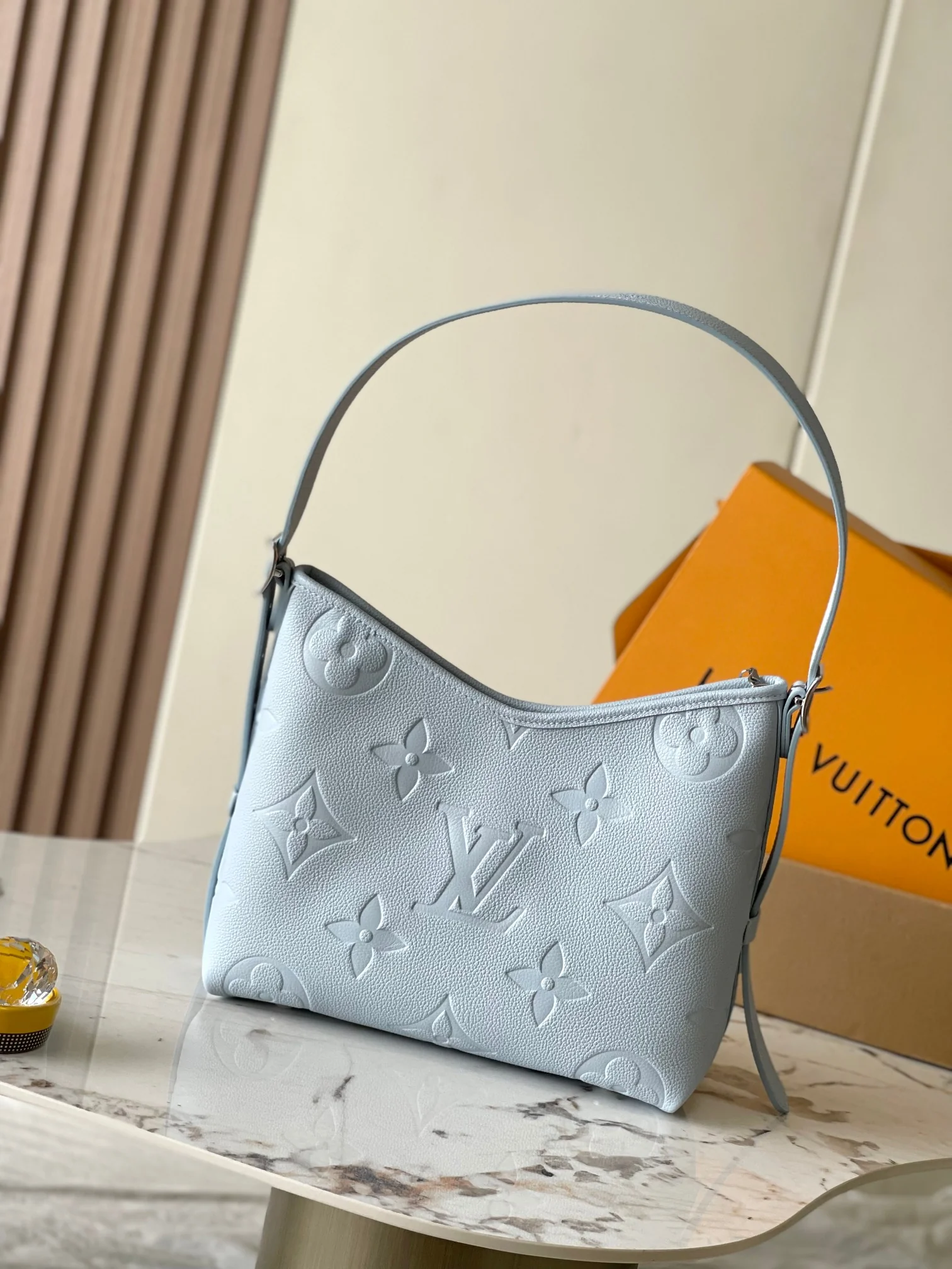 Louisvuitton Carryall Small Handbag Monogram Empreinte Embossed Leather M46673 29x24x12 cm - description_image3