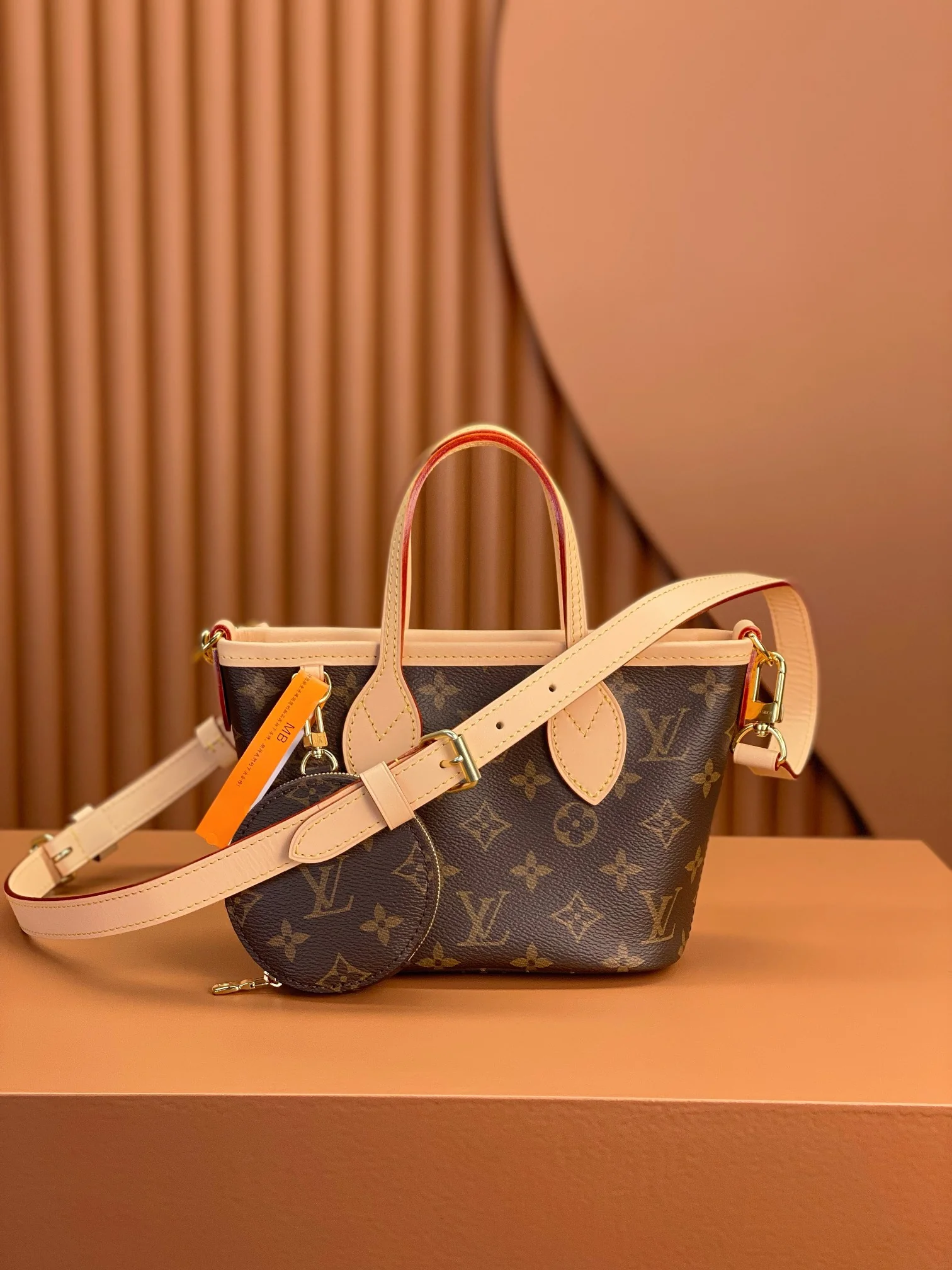 Louisvuitton Neverfull BB Handbag M46705 24x14x9 cm Louisvuitton Neverfull BB Handbag M46705 24x14x9 cm - description_image3