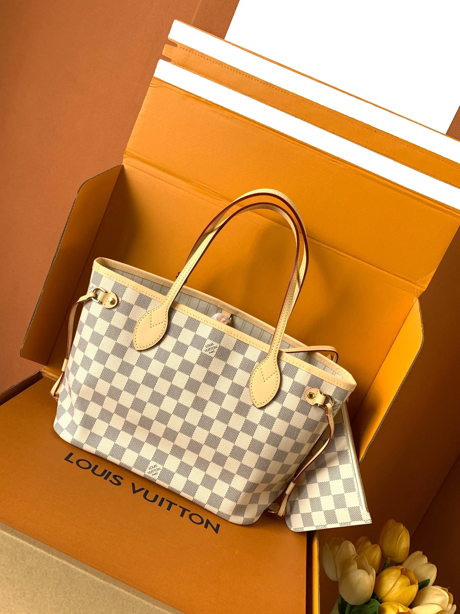 Louisvuitton Neverfull MM Medium Tote N40605 28 x 14 x 31 cm - description_image3