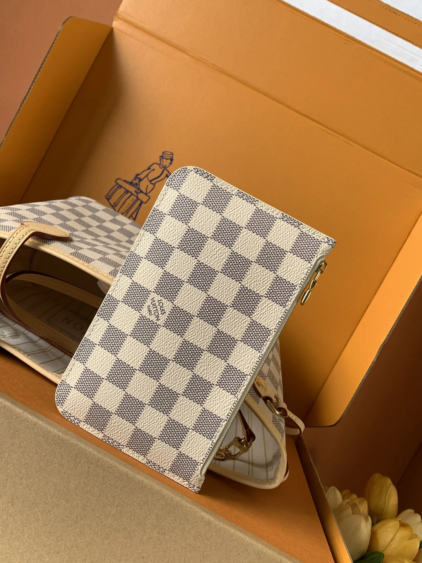 Louisvuitton Neverfull MM Medium Tote N40605 28 x 14 x 31 cm - description_image9