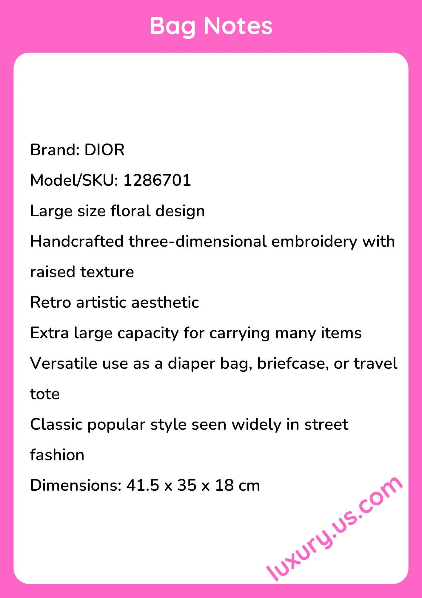 Dior Book Tote 41.5x35x18 cm - short_description_image1