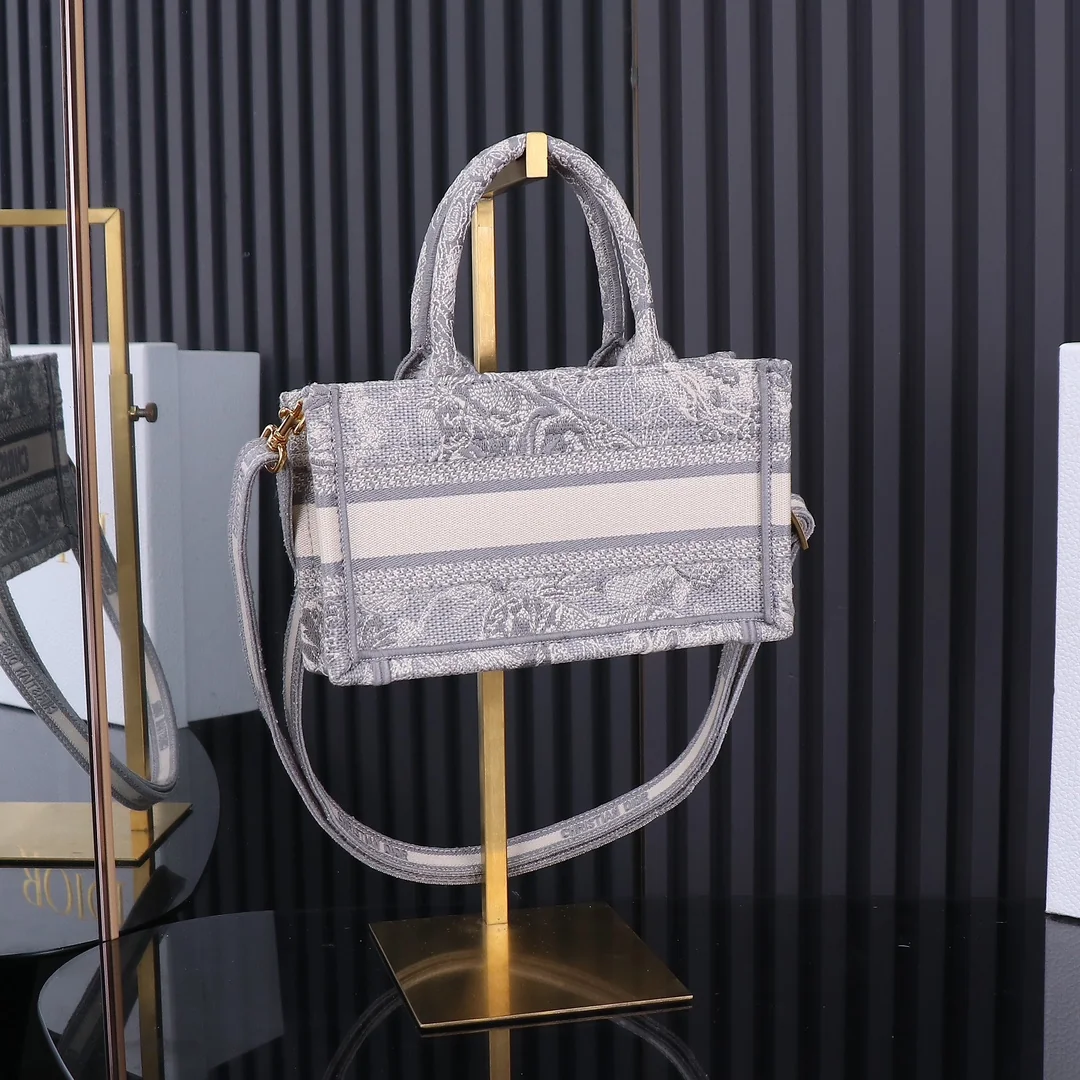 Dior Mini Book Tote Bag with Removable Adjustable Strap 21.5 x 13 x 7.5 cm - description_image3