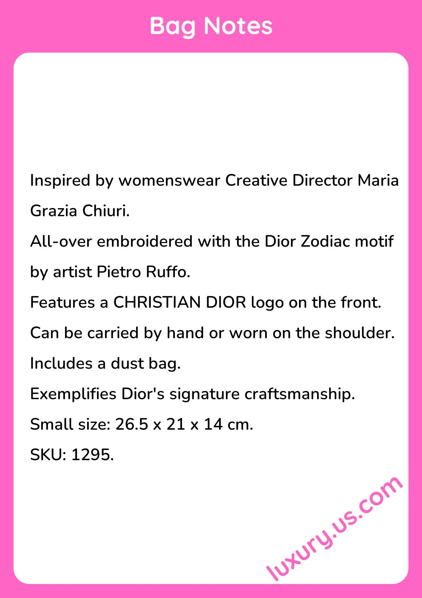 Dior Book Tote Small 26.5x21x14 cm - short_description_image1