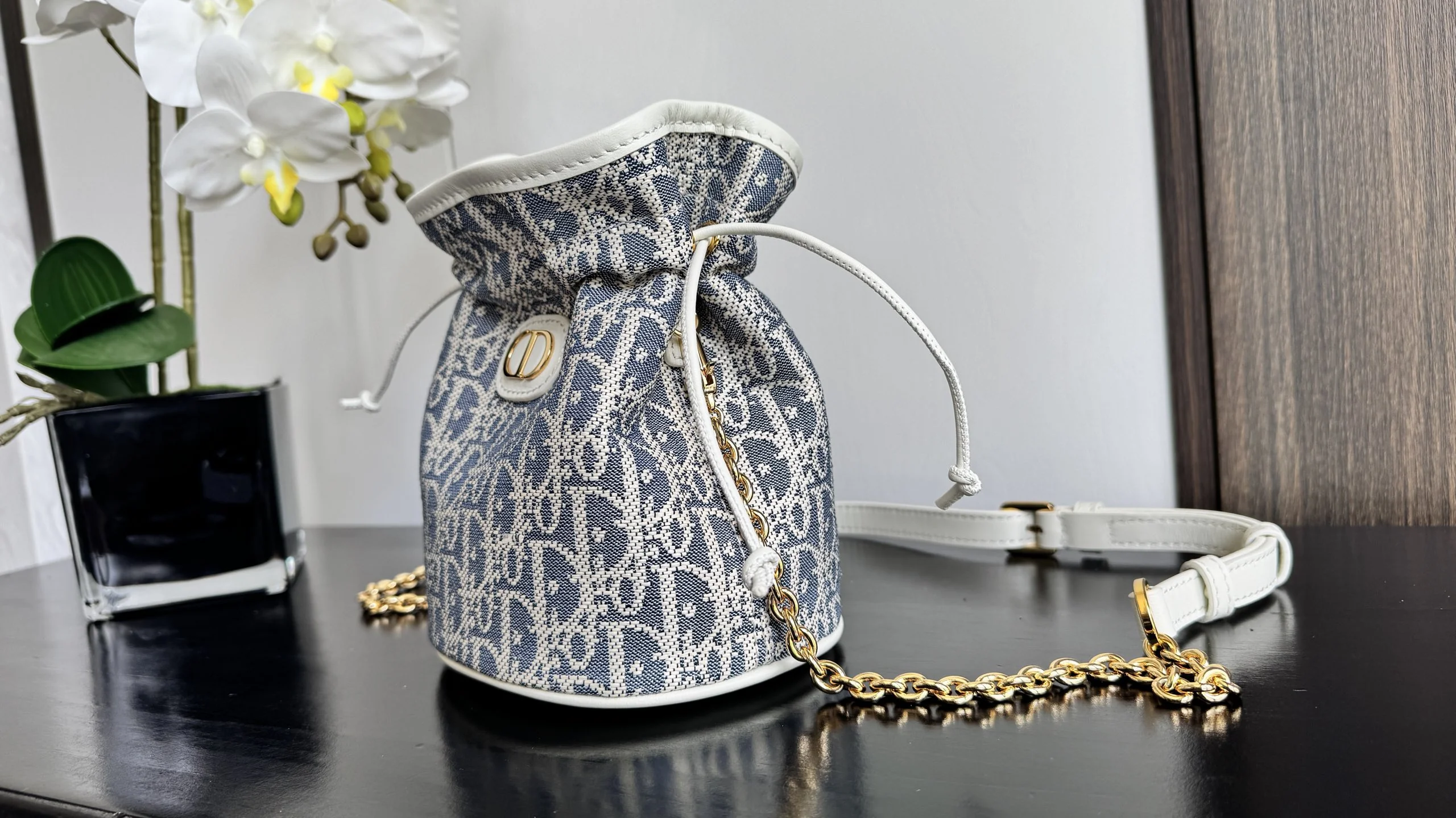 Dior Caro Drawstring Bucket Bag 16x13x18.5 cm - description_image4