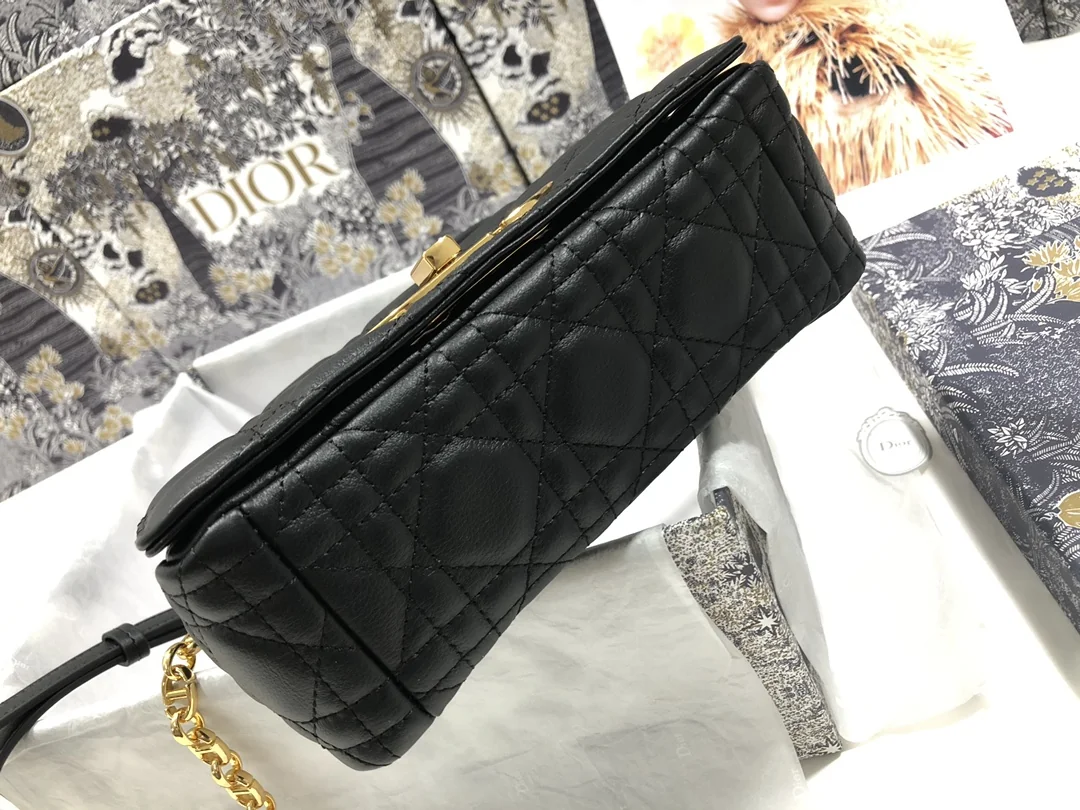 Dior Caro Small Calfskin Leather Shoulder Bag M9241 20 cm x 12 cm x 7 cm - description_image4