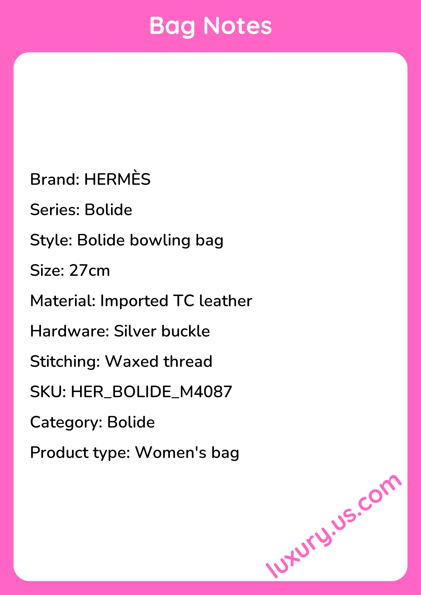 Hermès Bolide Bowling Bag 27cm - short_description_image1