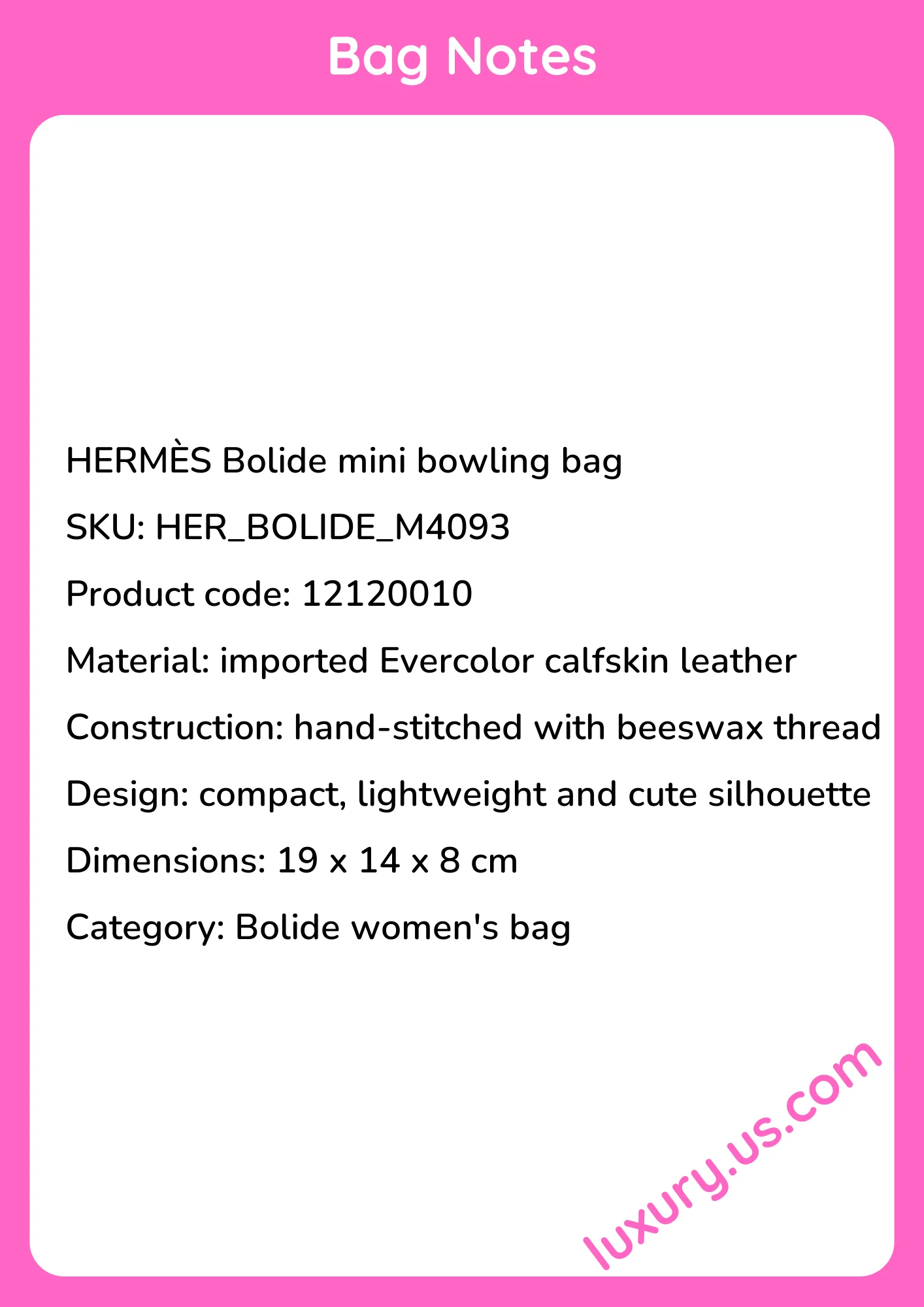 Hermès Bolide Mini Bowling Bag 19x14x8 cm - short_description_image1