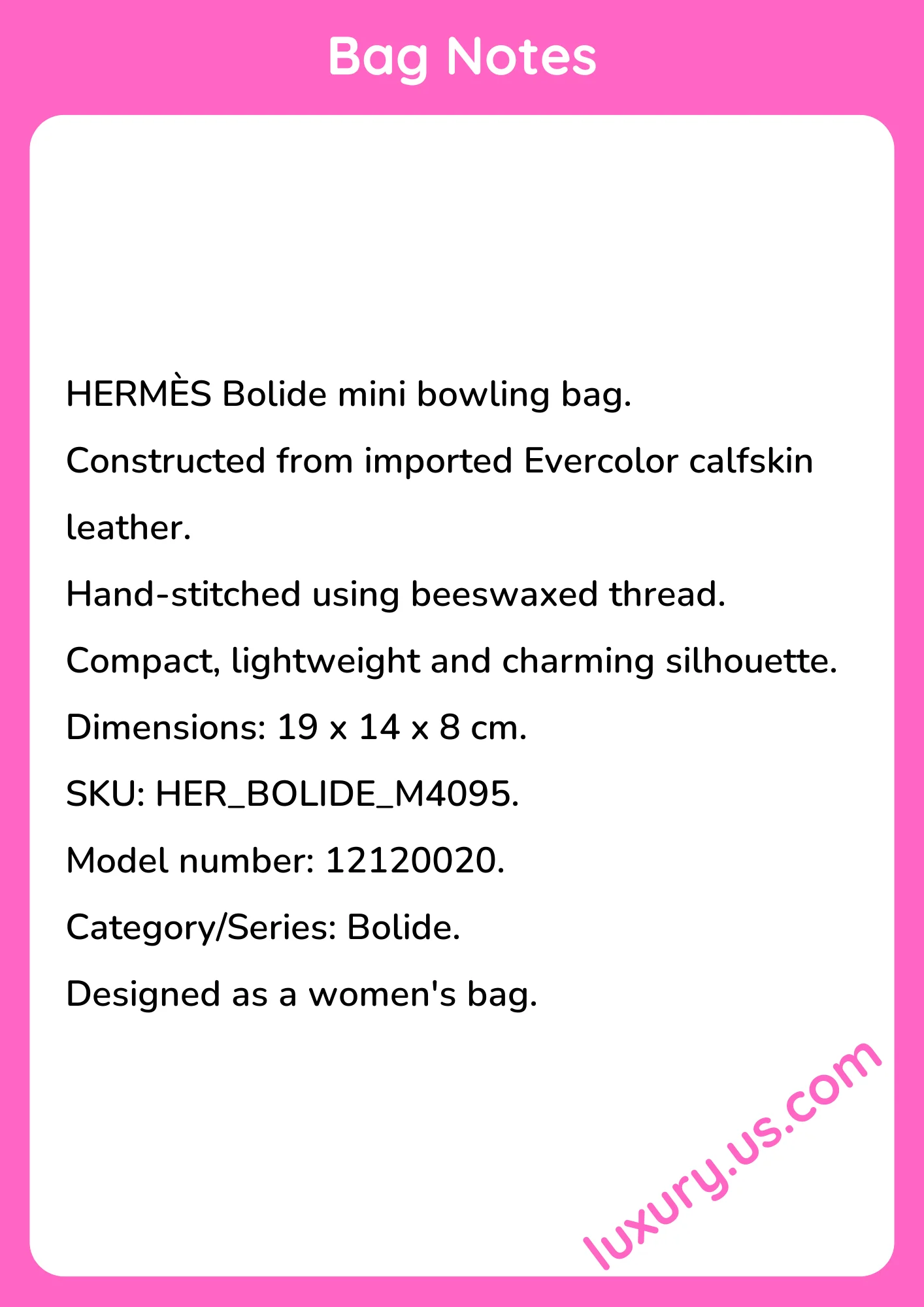 Hermès Bolide Mini Bowling Bag 19x14x8 cm - short_description_image1