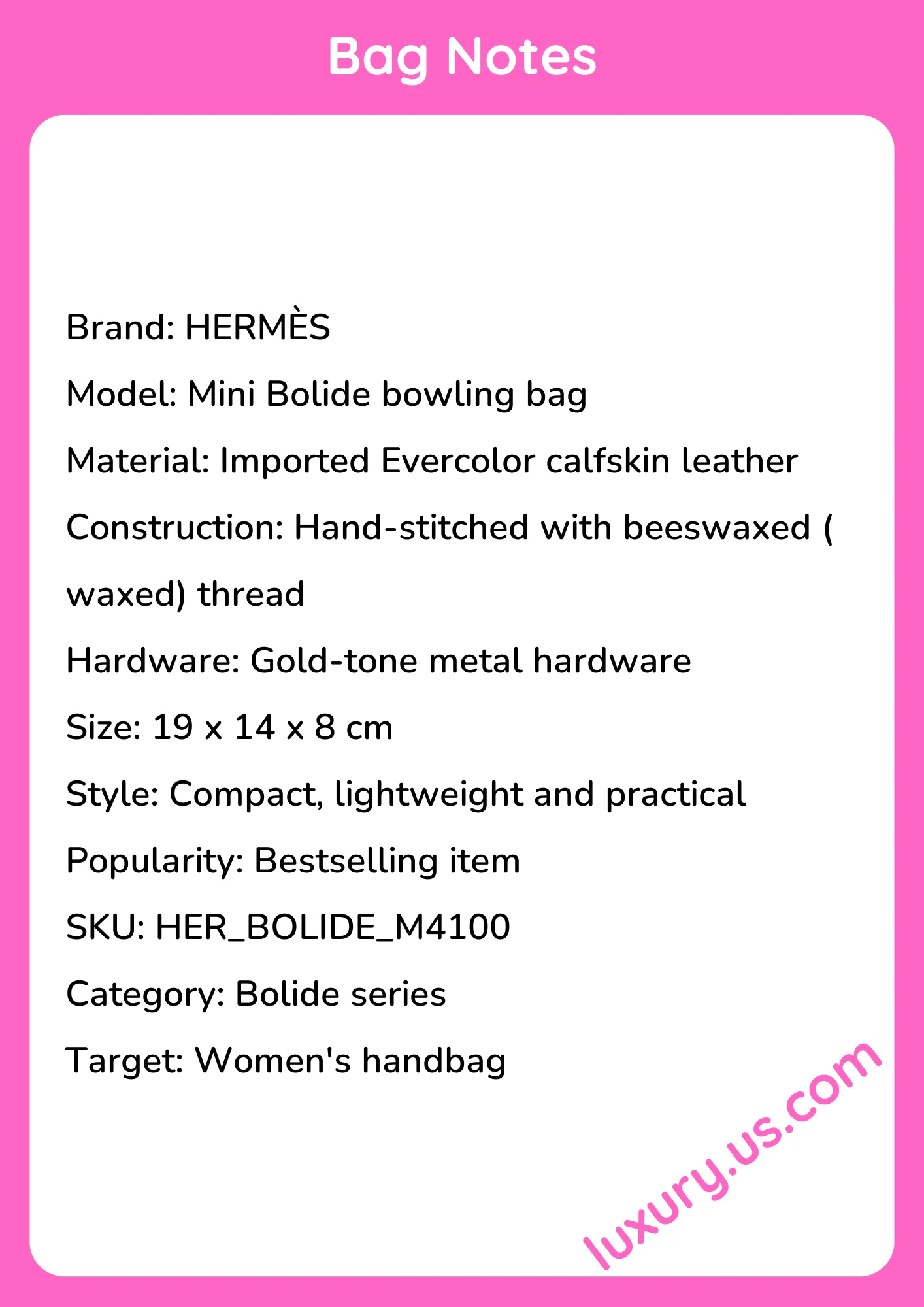 Hermès Mini Bolide Bag 19x14x8 cm - short_description_image1