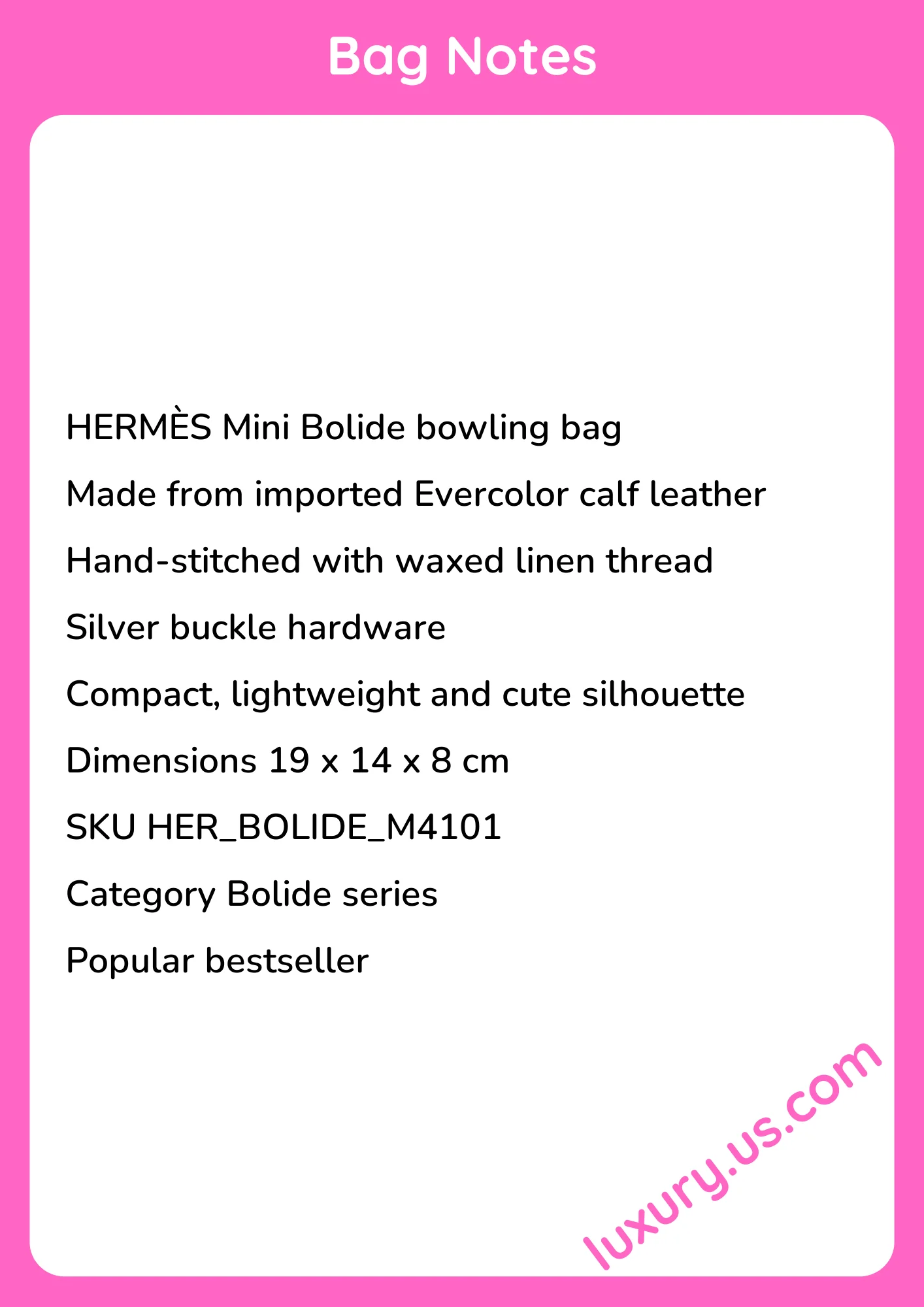 Hermès Mini Bolide Bowling Bag 19 x 14 x 8 cm - short_description_image1