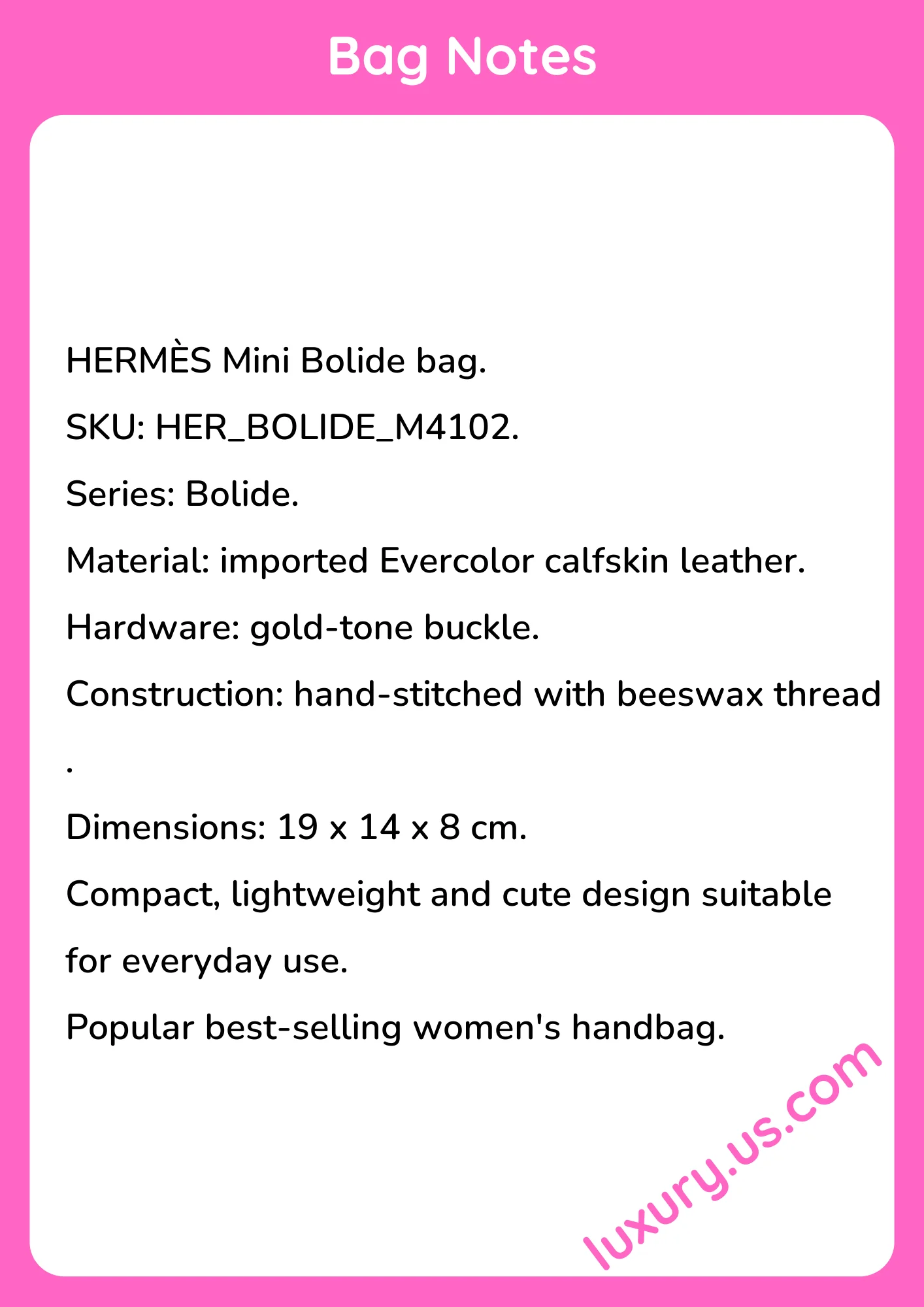 Hermès Mini Bolide Bag 19x14x8 cm - short_description_image1