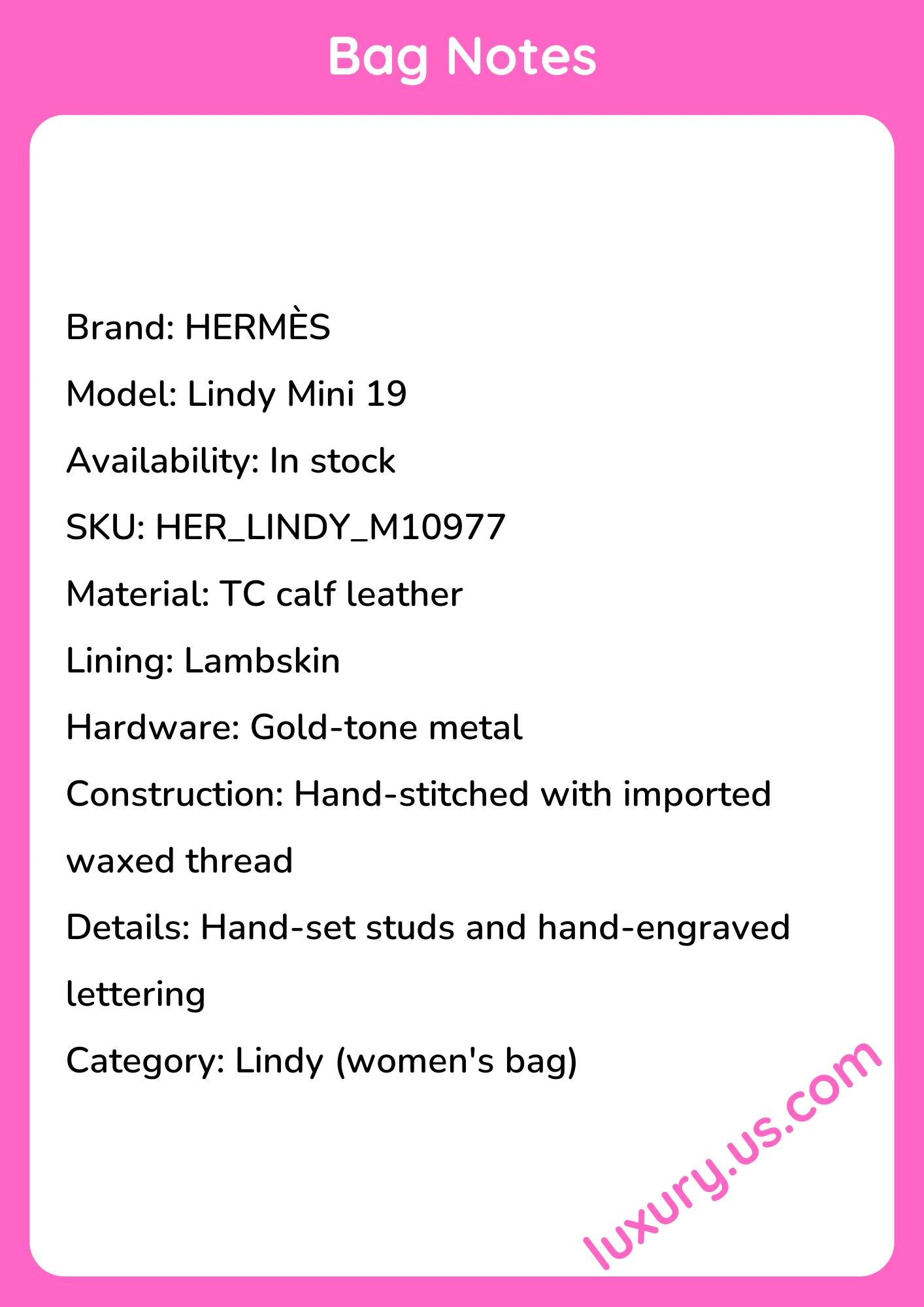 Hermès Lindy Mini 19cm - short_description_image1