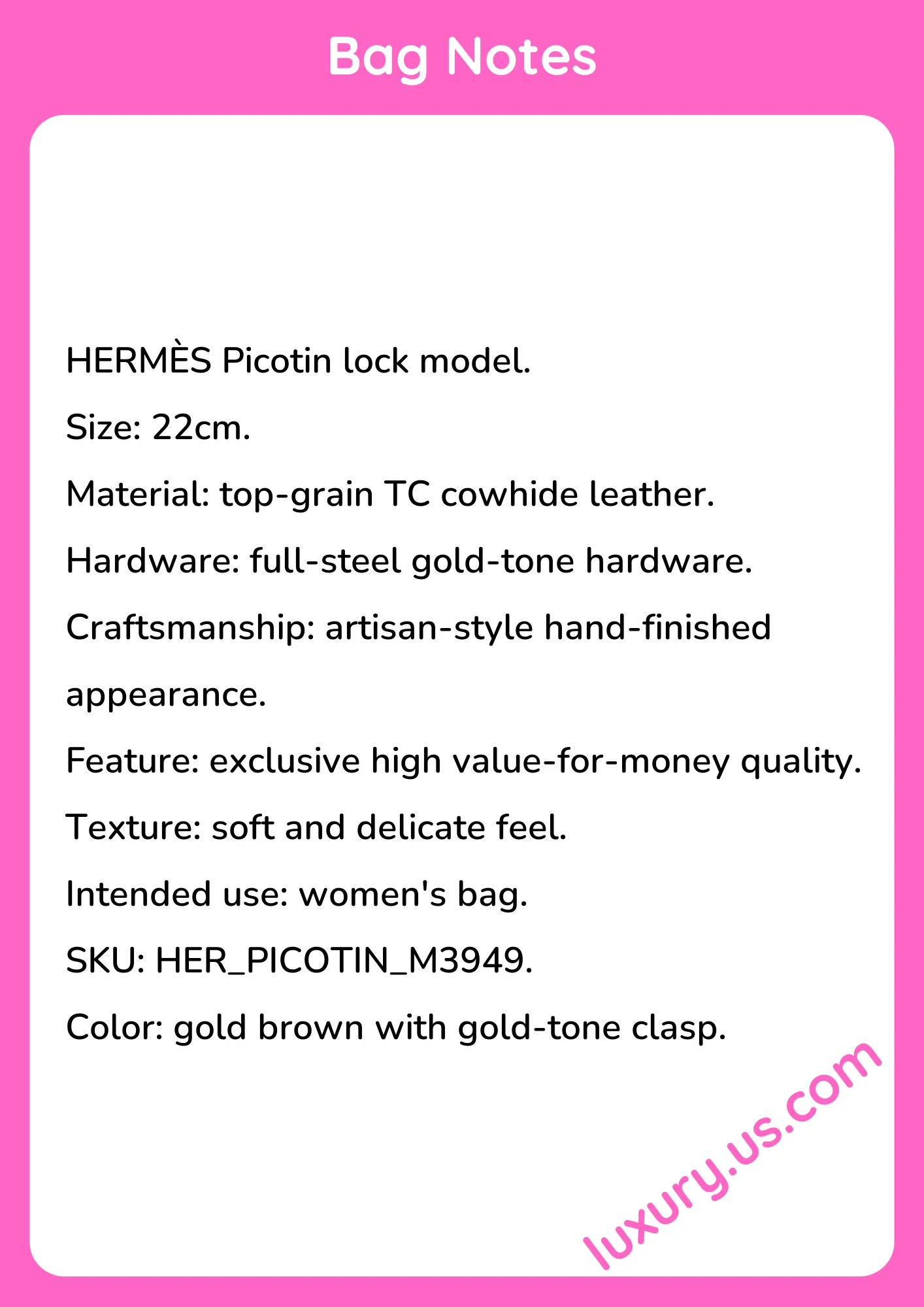 Hermès Picotin 22cm - short_description_image1